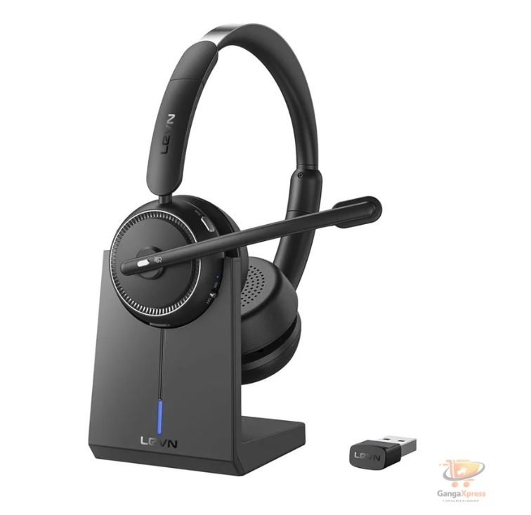 LEVN Auriculares Bluetooth con micrófono 