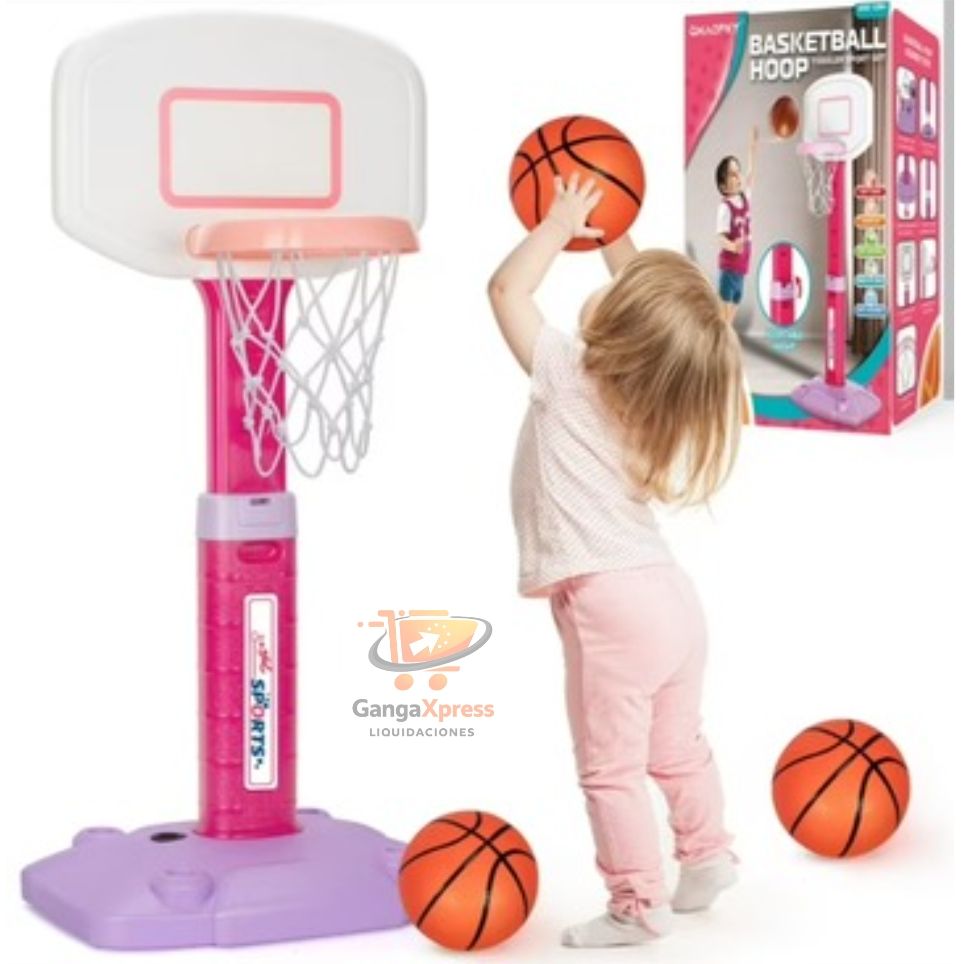 Canasta de baloncesto para niñas
