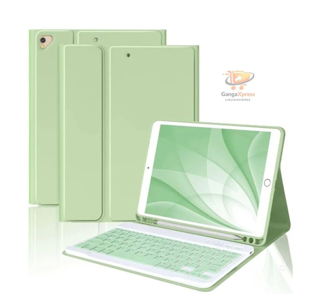 Funda para teclado para iPad de 10.2 pulgadas