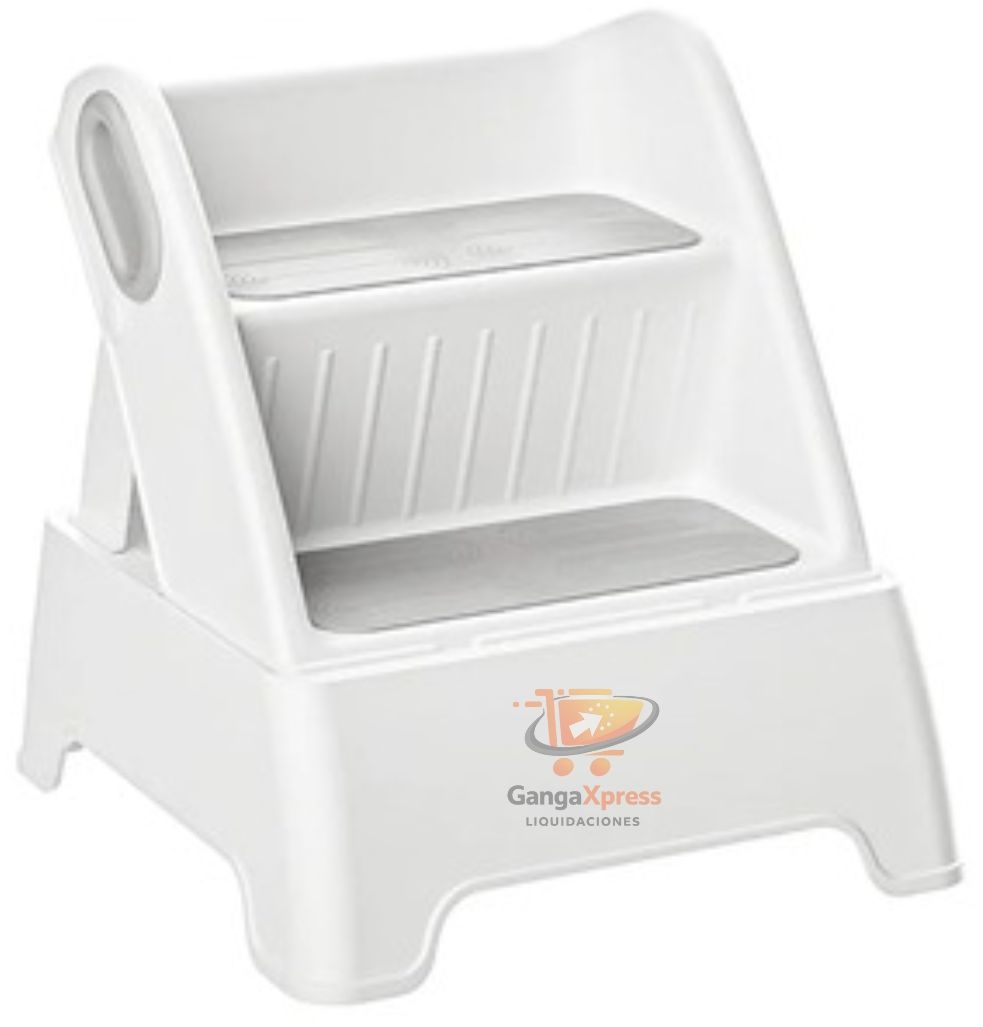Taburete plegable de dos escalones para niños pequeños