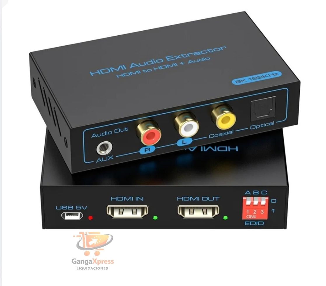 VPFET - Extractor de Audio HDMI de 8k