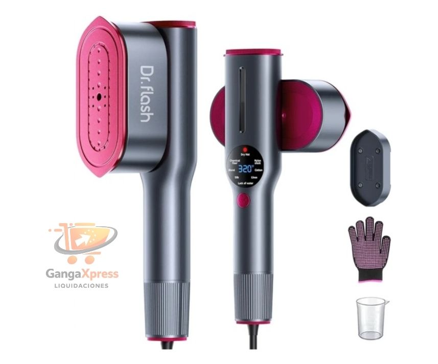 DRFLASH Plancha y vaporizador 2 en 1