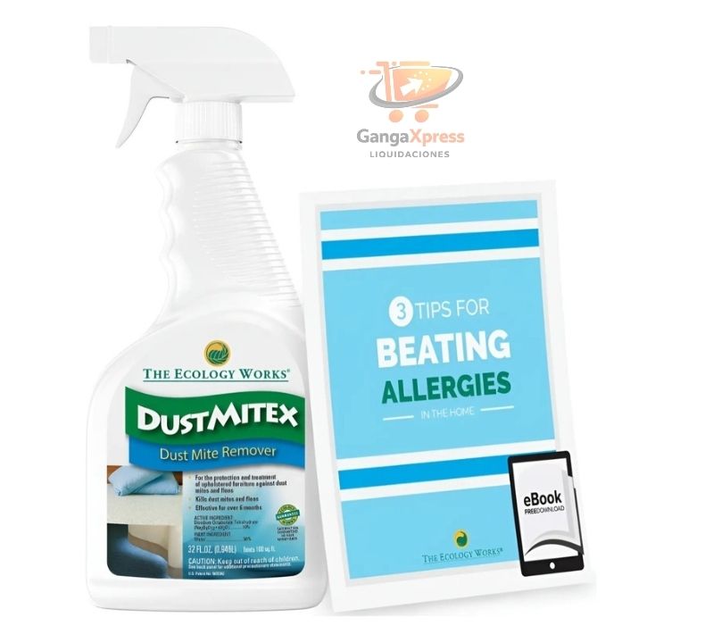 The Ecology Works DustmiteX control y la eliminación de ácaros del polvo