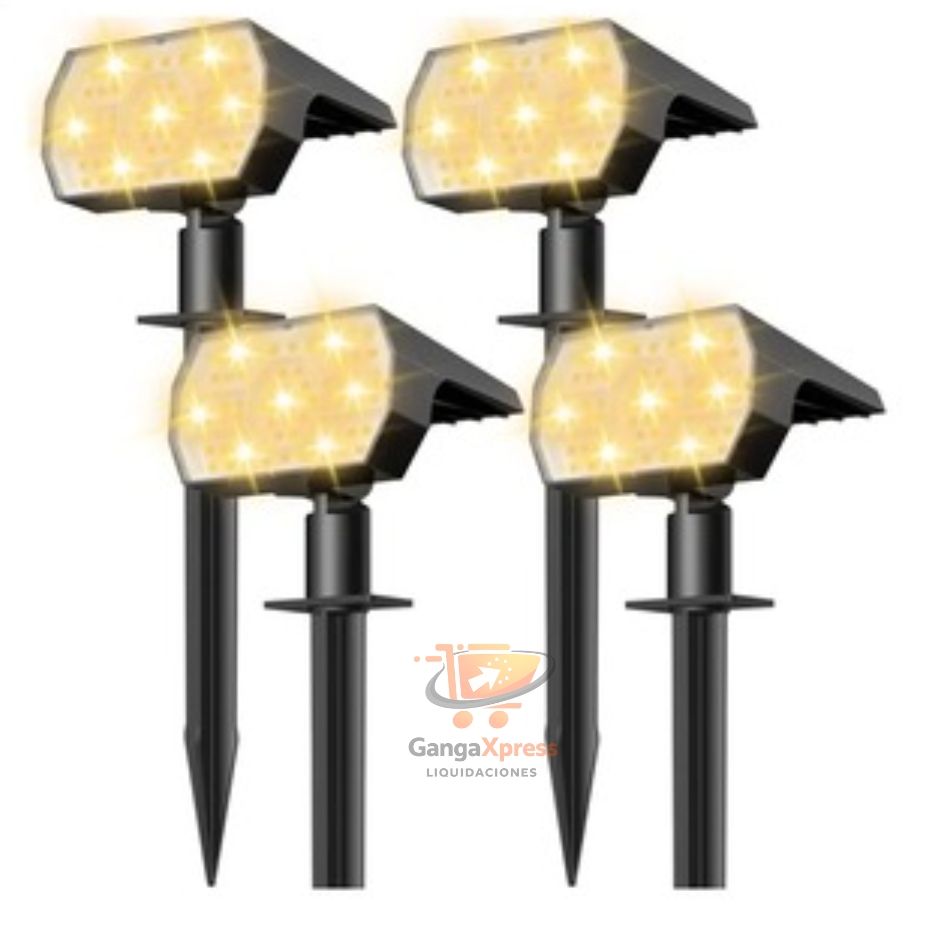 NYMPHY Luces solares impermeables para exteriores