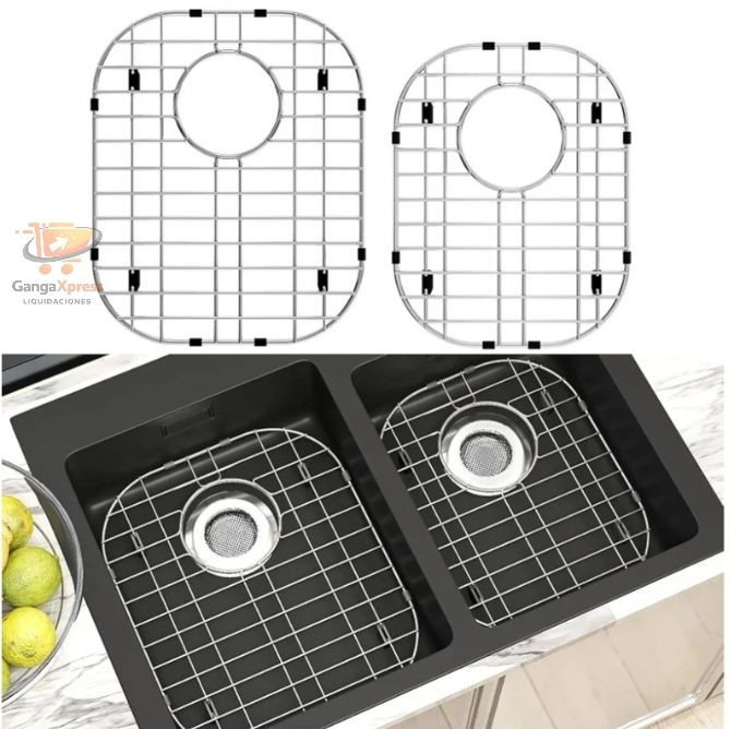 Paquete de 2 protectores de fregadero