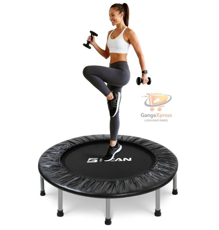 BCAN Mini trampolín plegable de 38