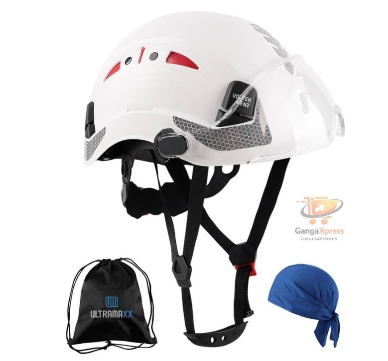 UM ULTRAMAXX - Casco de seguridad con visera
