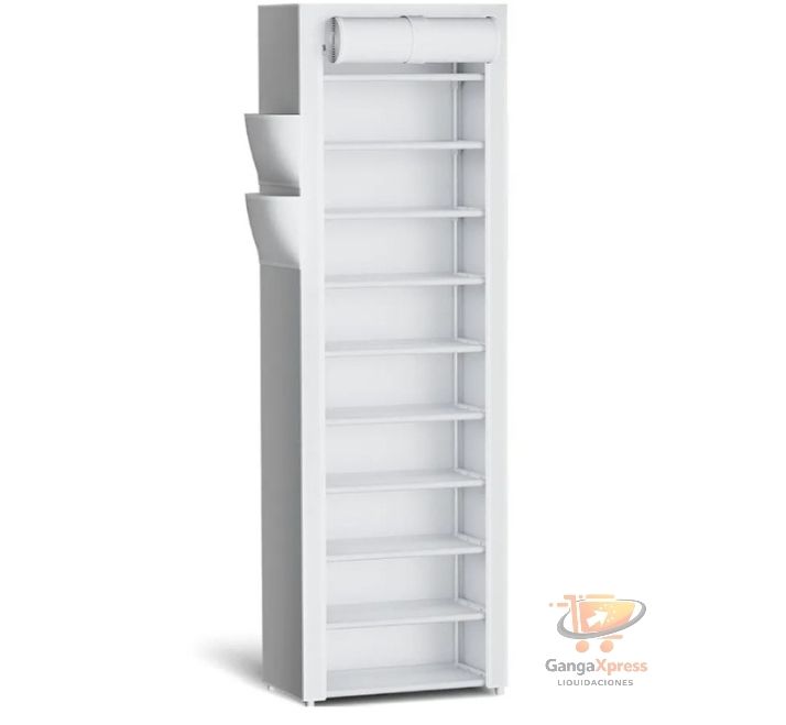 Kitsure - Zapatero Blanco de 10 Niveles