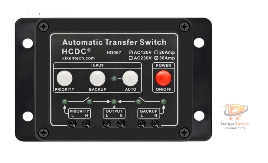 Interruptor de transferencia automática