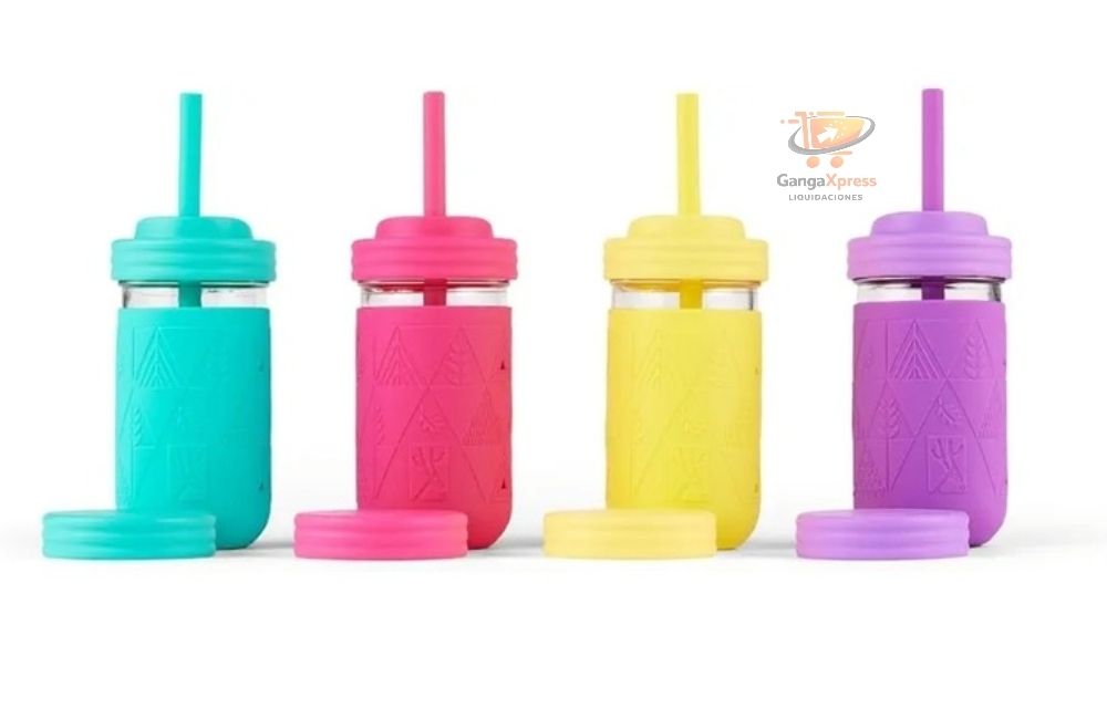Elk and Friends - Vasos de vidrio originales de 12 onzas