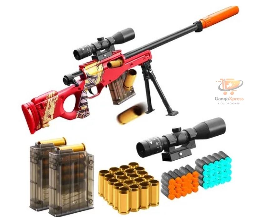 Bsyzyani Pistola de Juguete de Balas Suaves