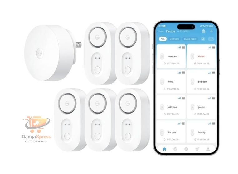 GoveeLife Detector de fugas de agua inteligente