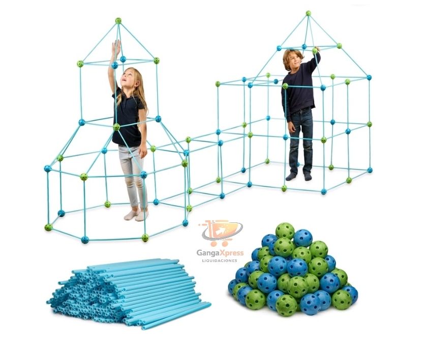 Kit De Construcción De 132 Piezas (color verde) 