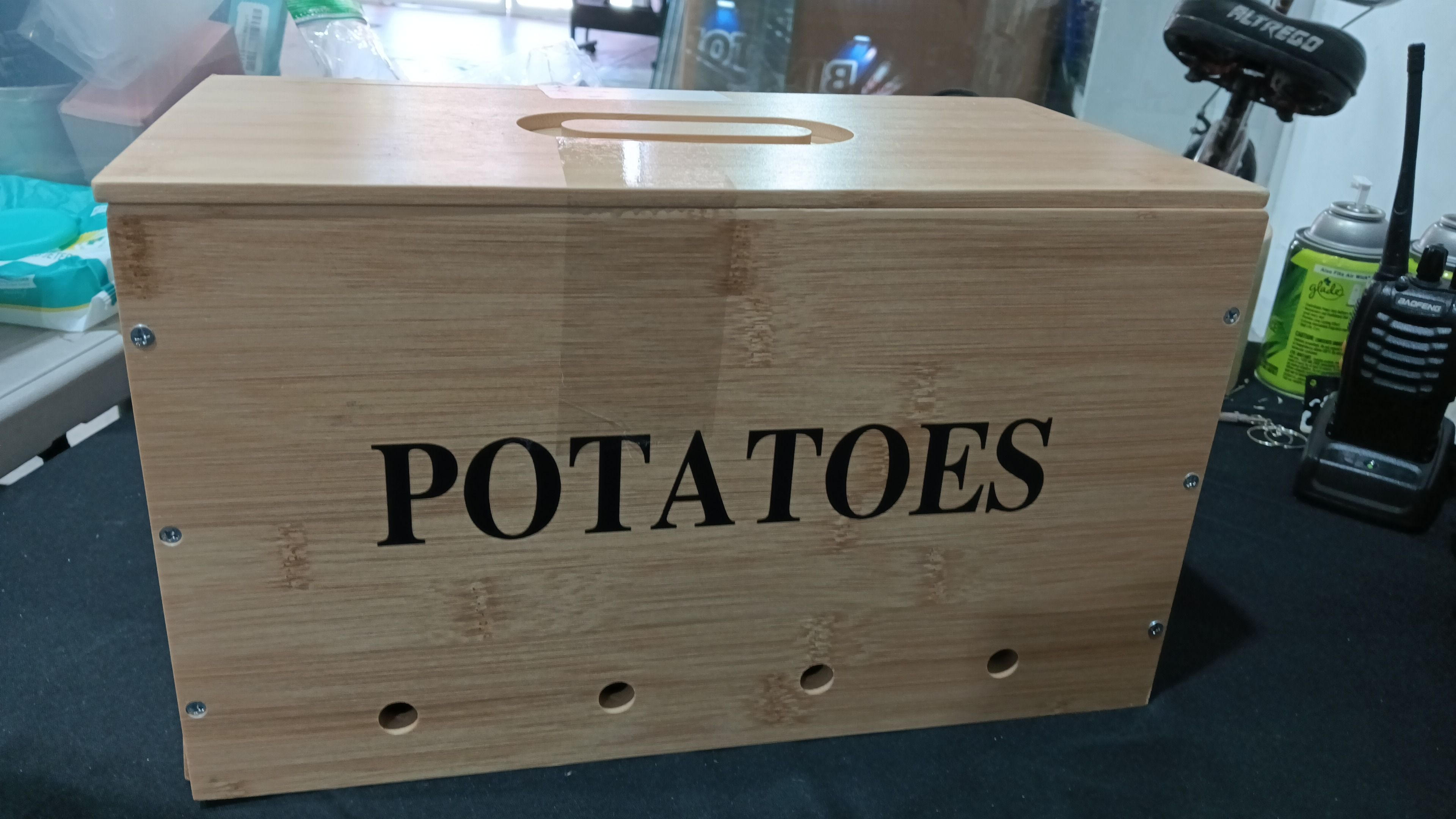 Almacenamiento de patatas
