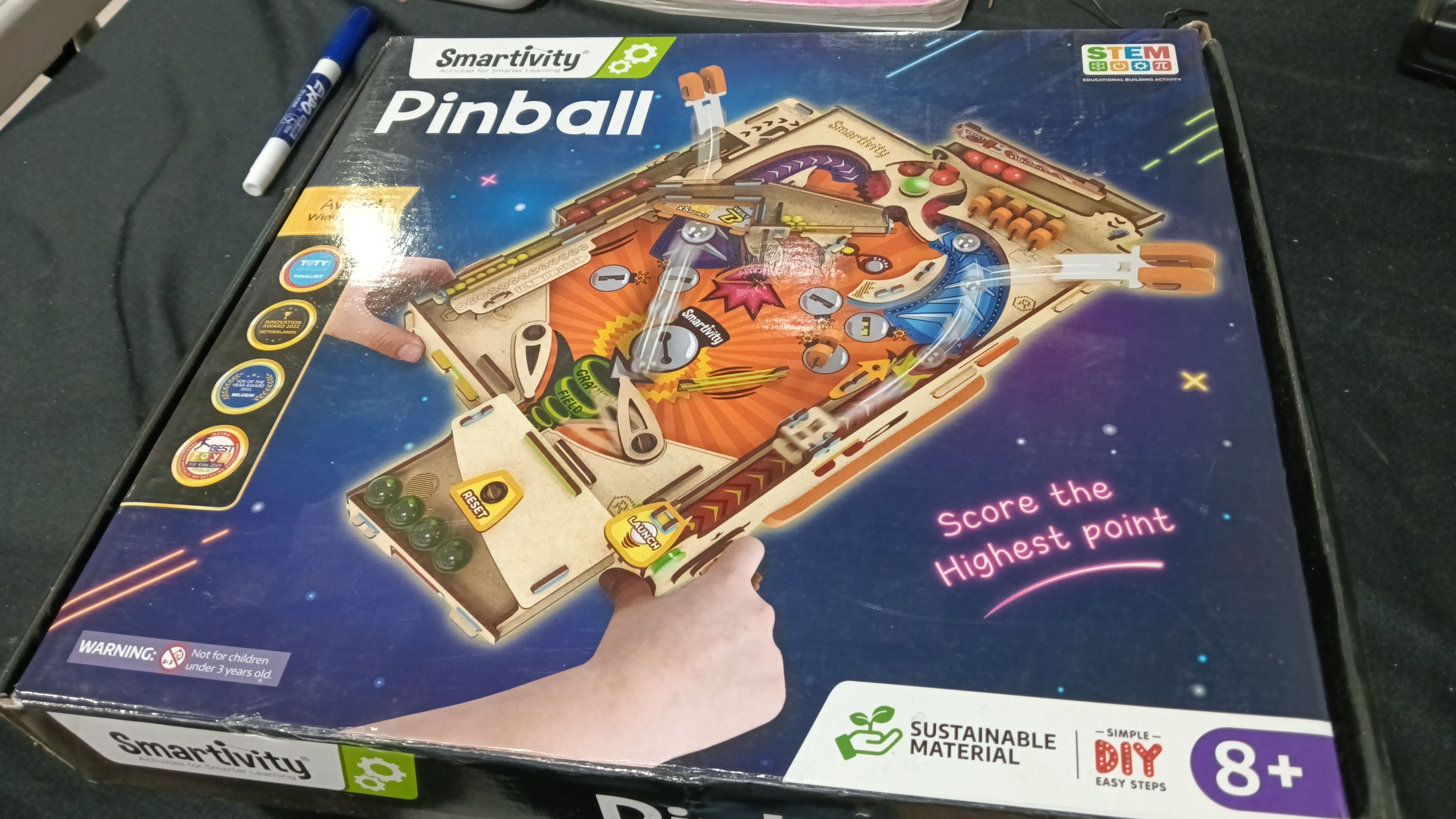 Smartivity Pinball Machine STEM  | Juguete divertido para bricolaje