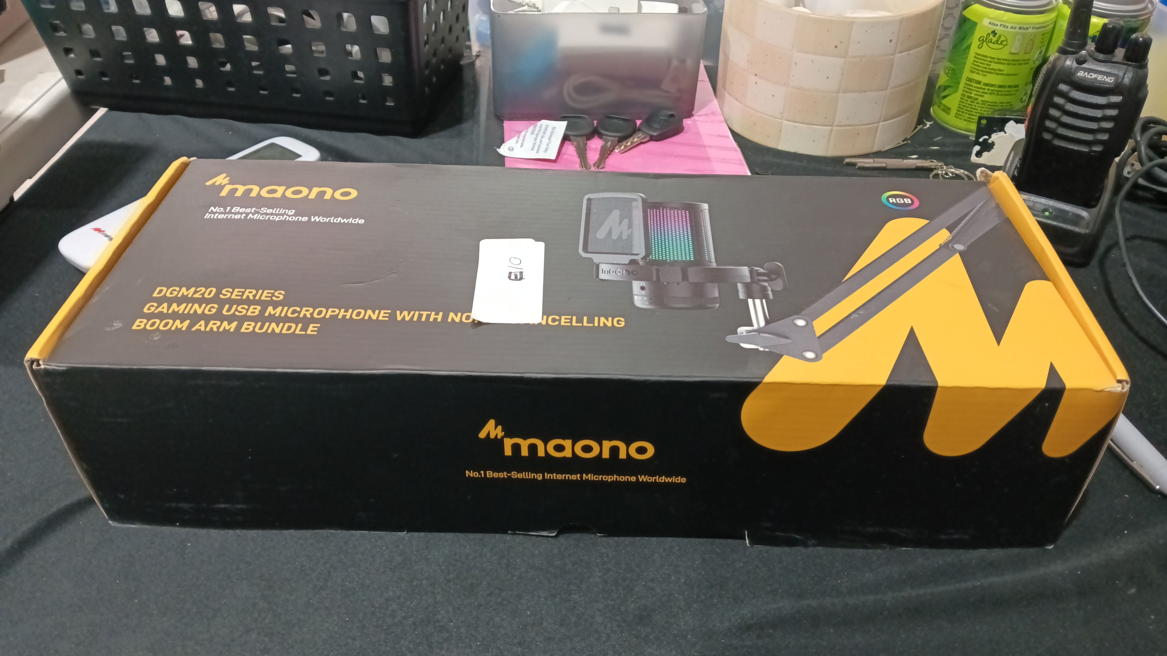 MAONO Micrófono USB para juegos