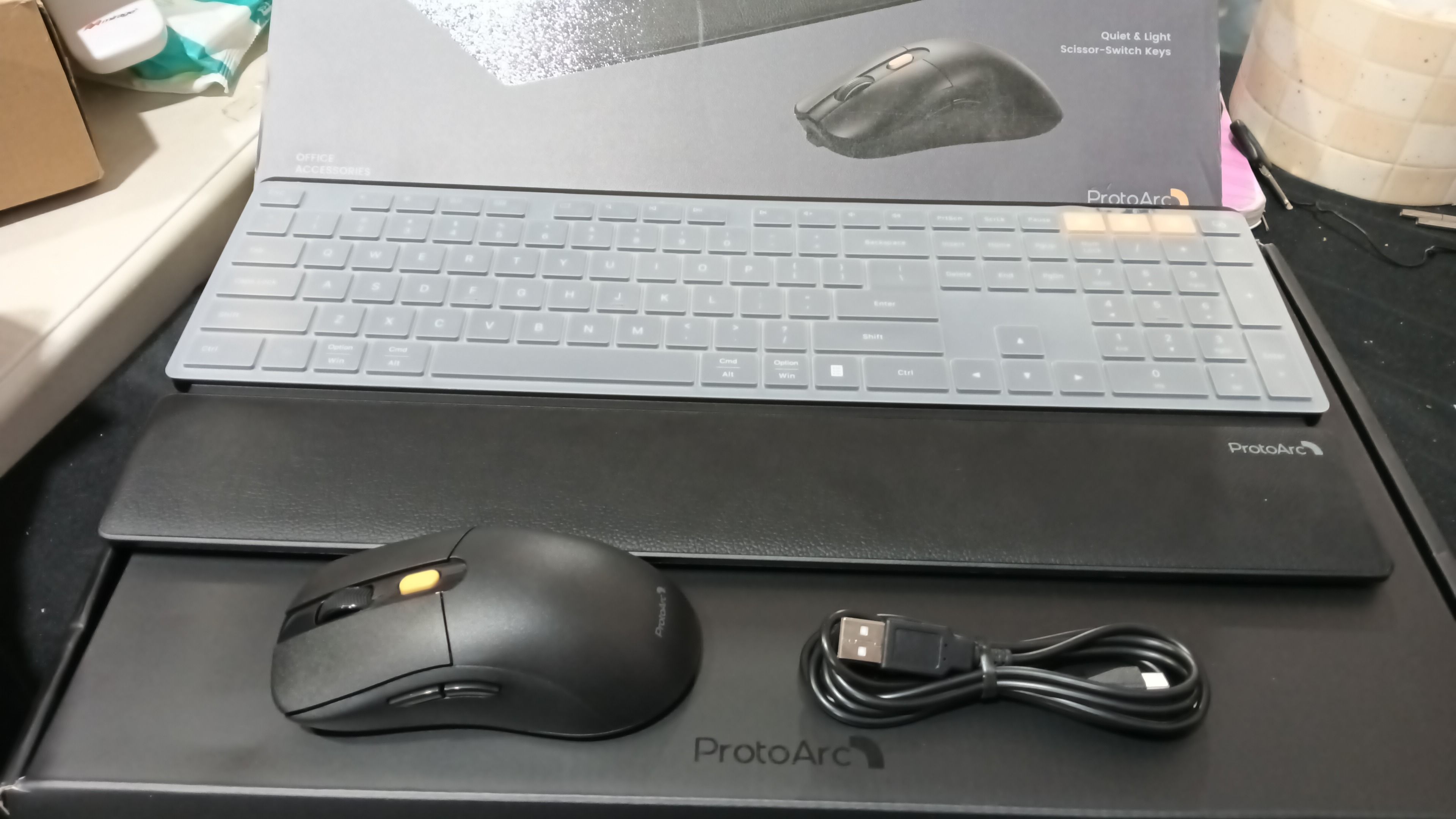 ProtoArc KM60 - Pack de teclado inalámbrico