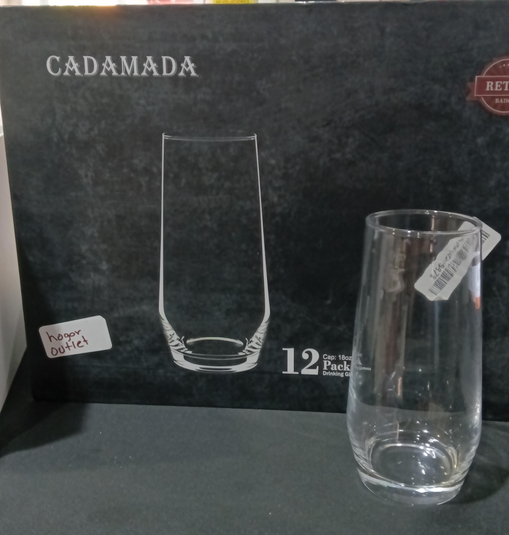 Juego de 12 vasos