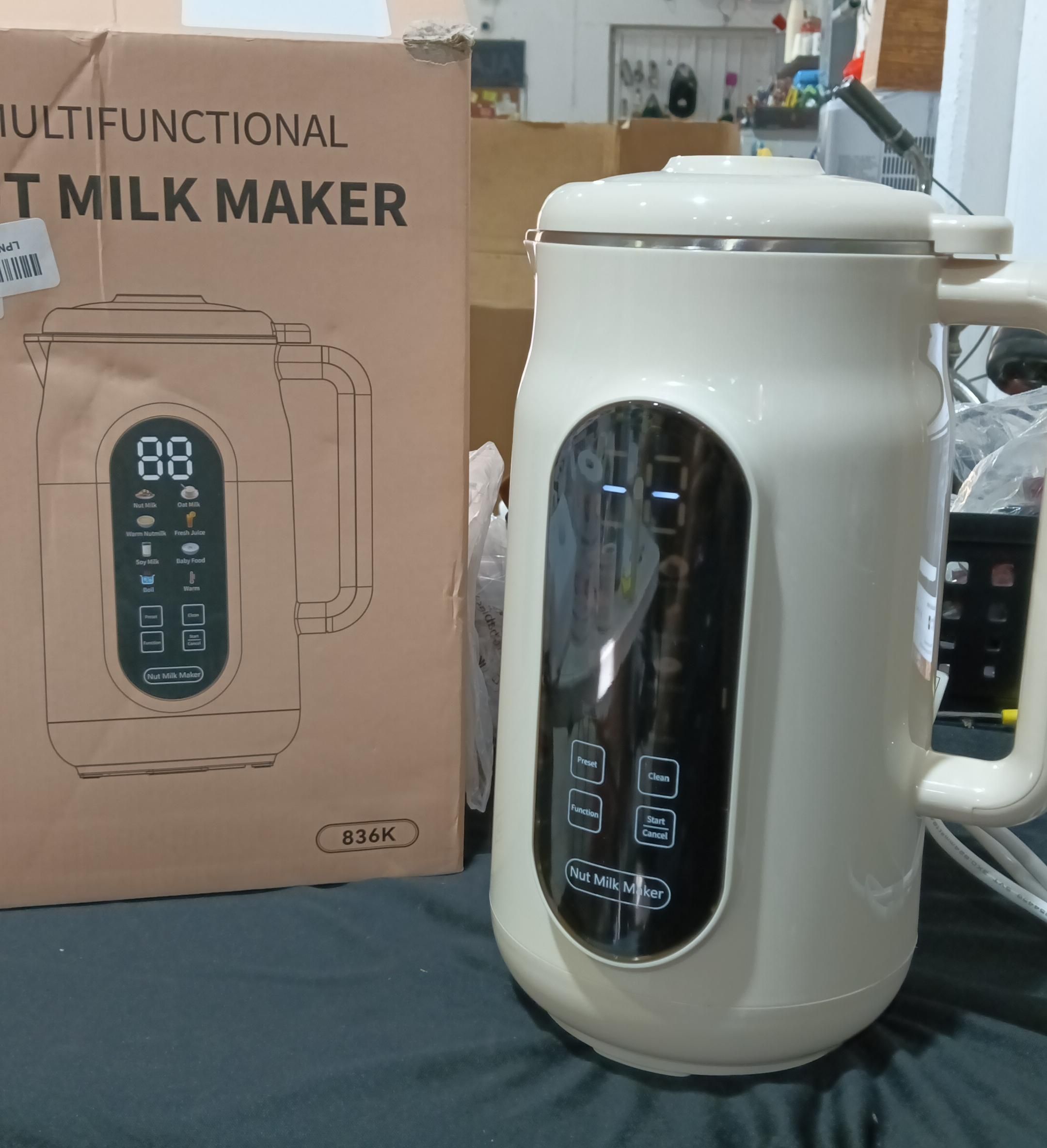 Mezclador de leche de nueces