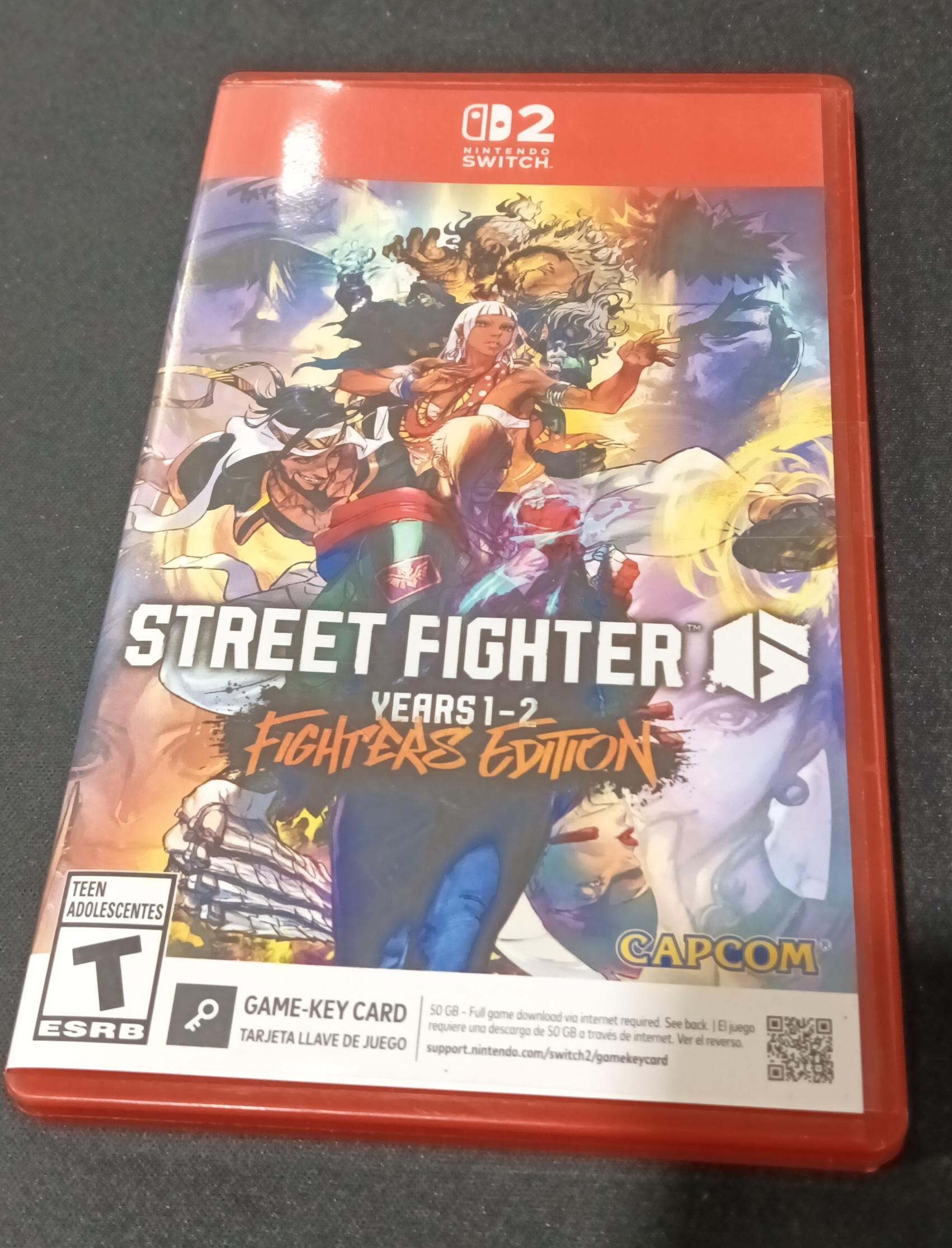 Street Fighter 6 Year 1-2 Fighters Edition for Nintendo Switch 2