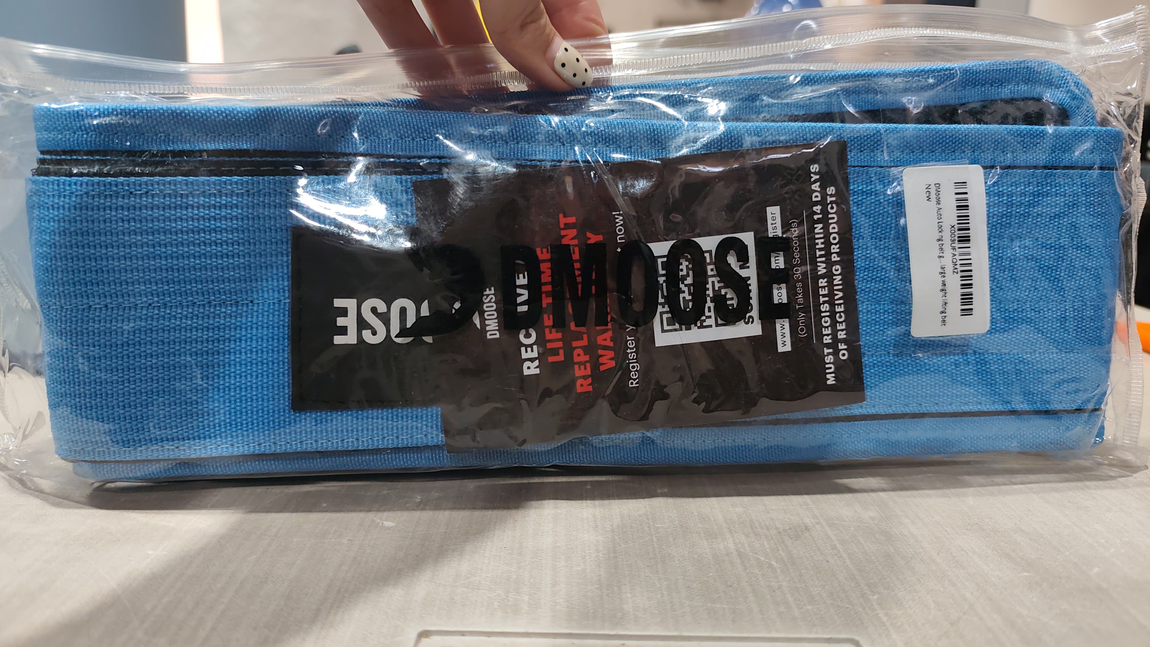 Dmoose cinturón color azul