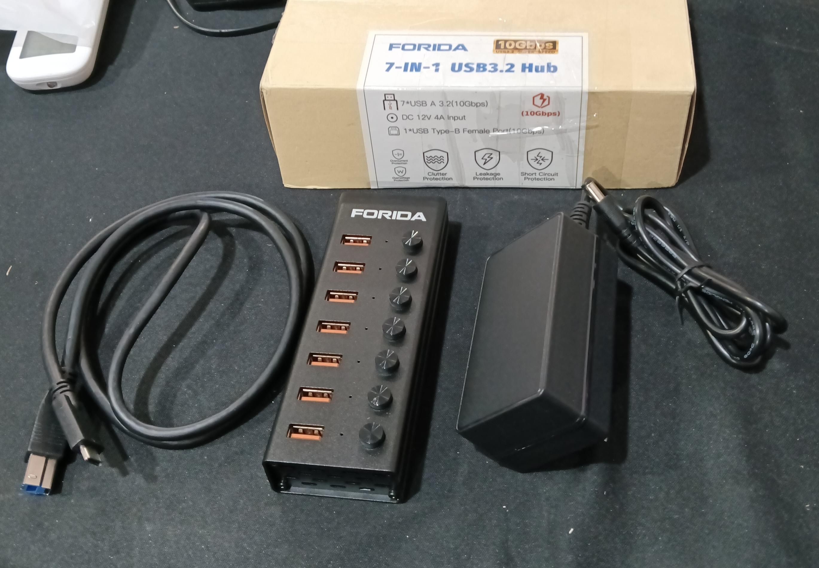 FORIDA USB C Hub 3,2 10Gbps