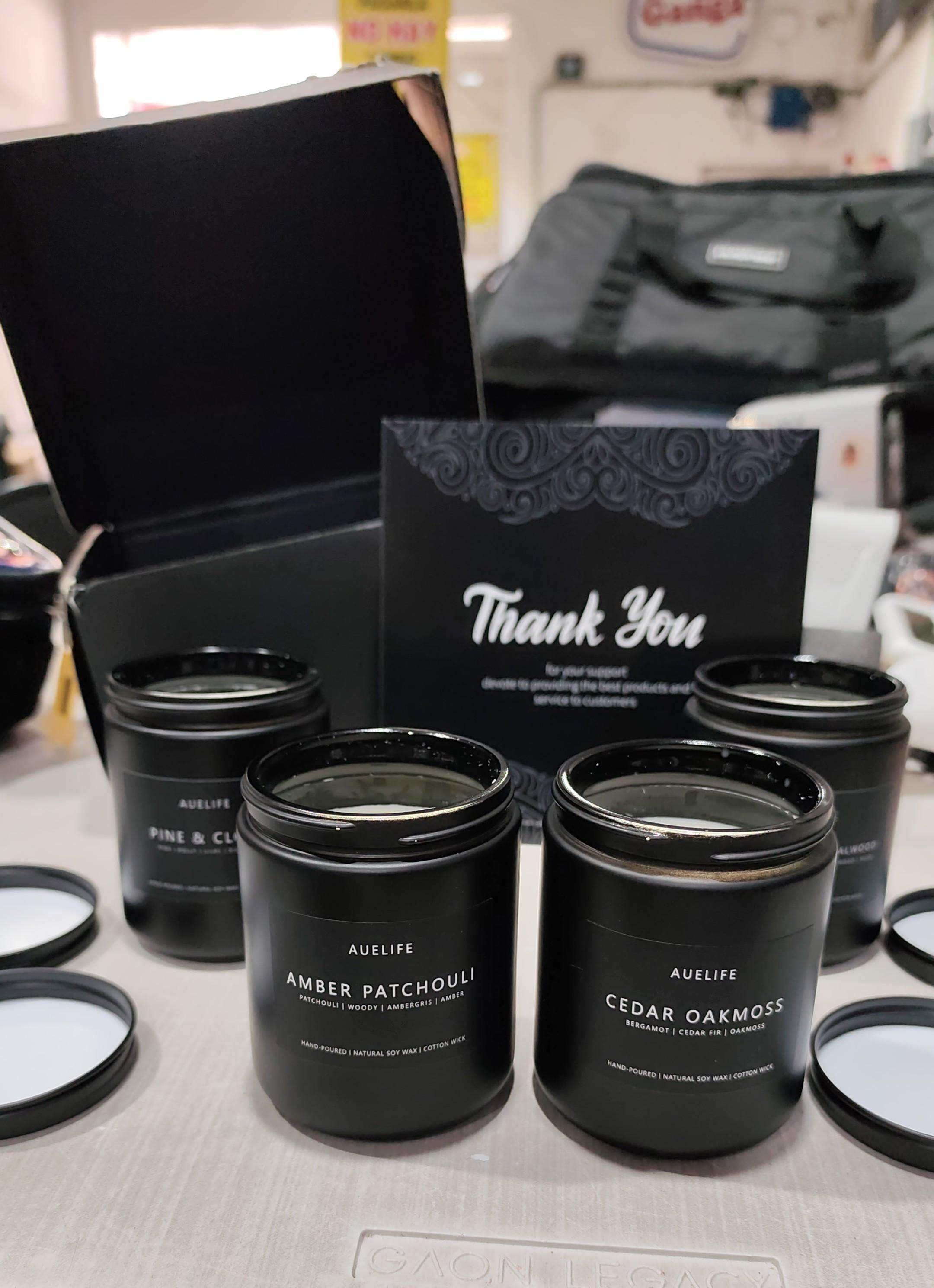 Bluelander Set de 4 Velas Aromáticas