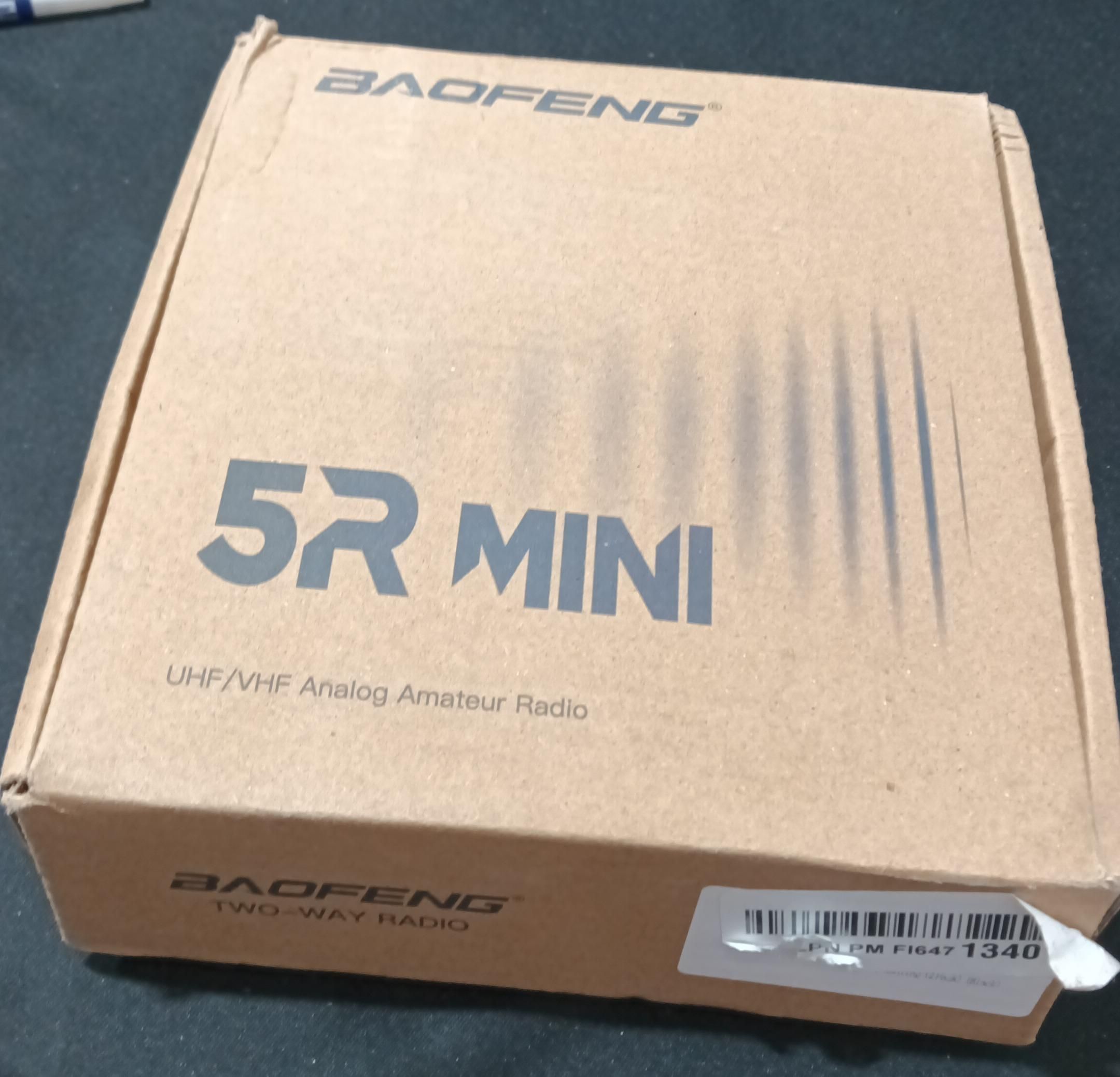 BAOFENG UV-5R Mini Radio de Mano 2 unidades