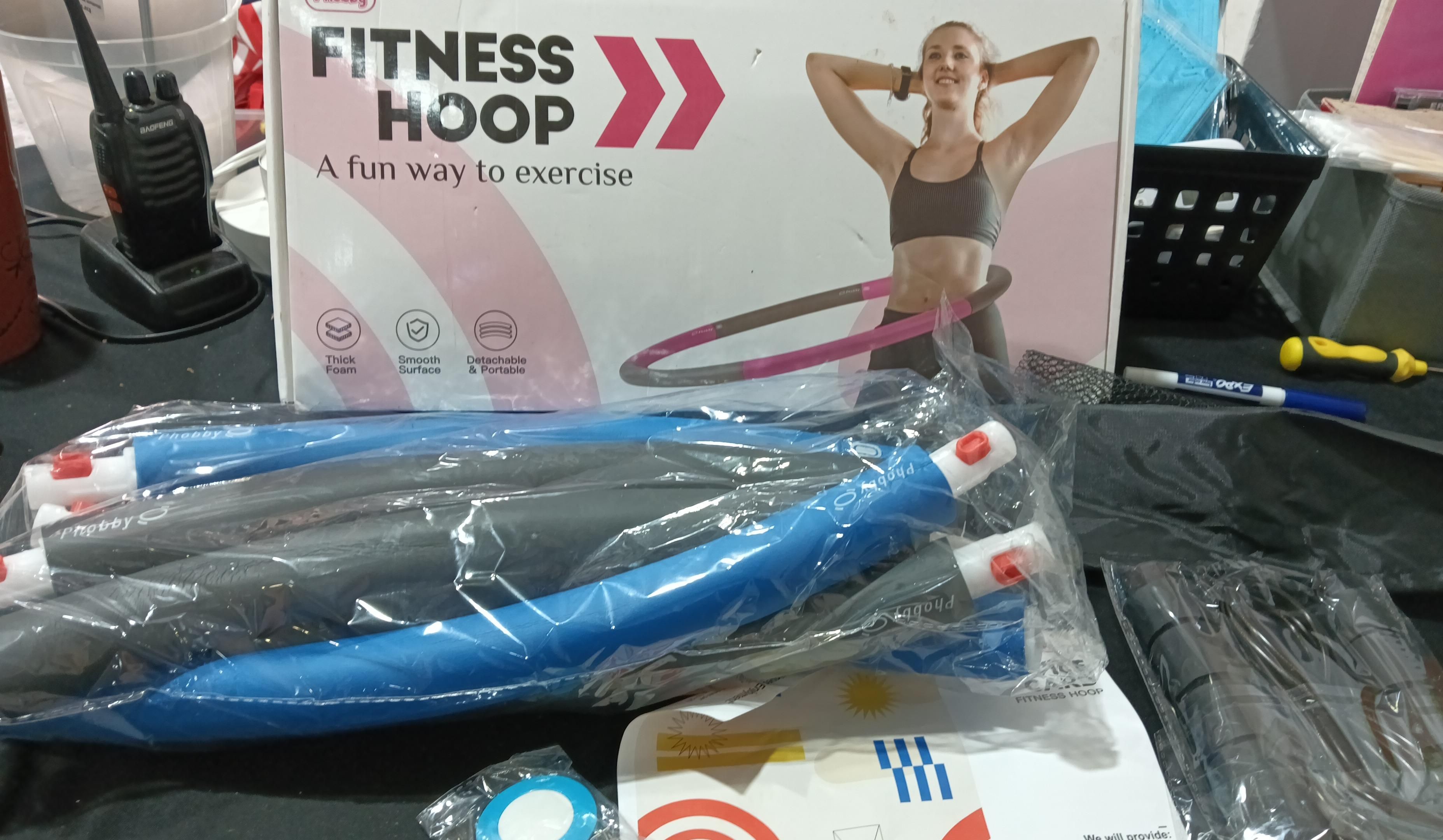 Aro De Ejercicio Ajustable Phobby Hoop V2 1 Kg Con