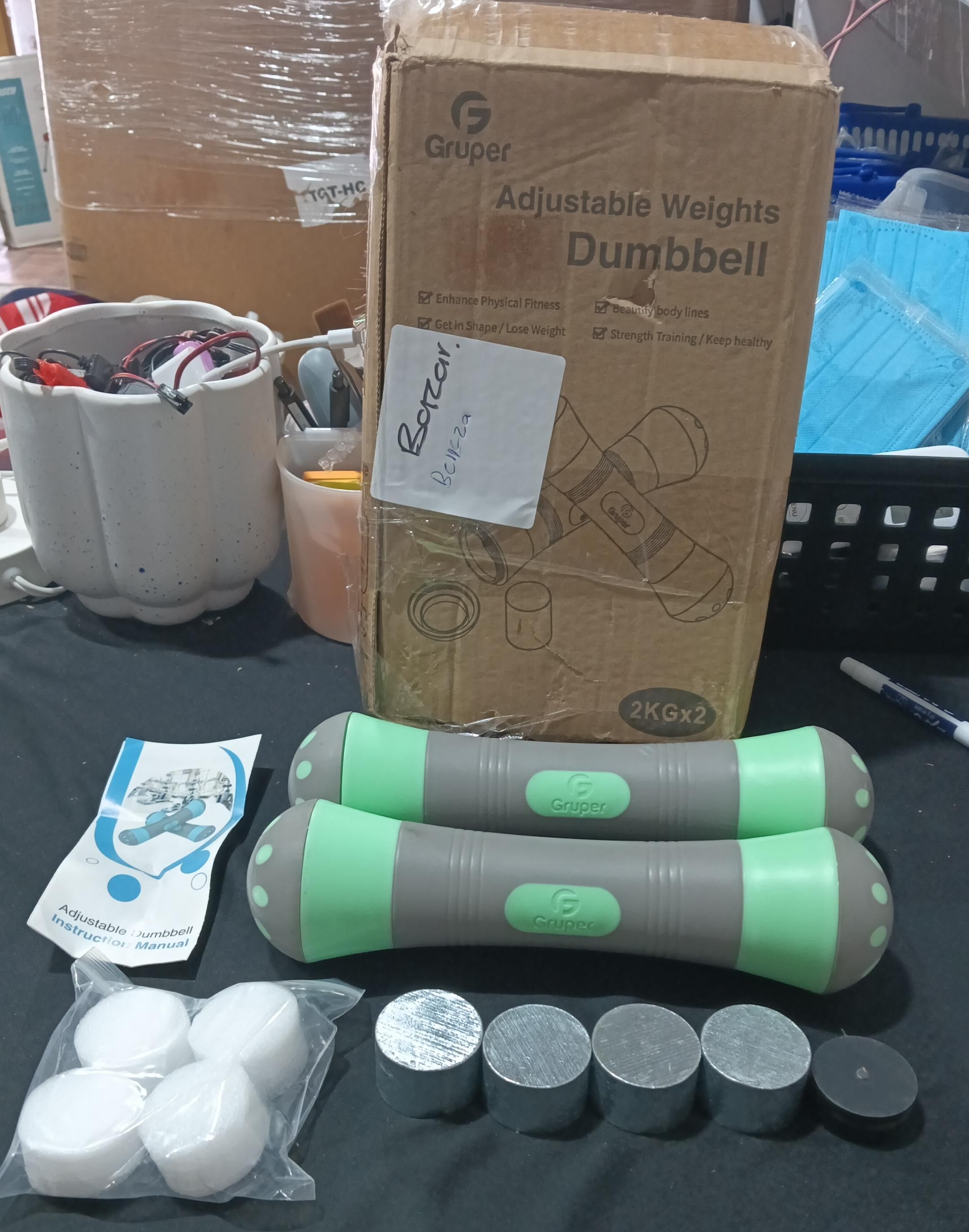 Juego de Mancuernas Ajustables