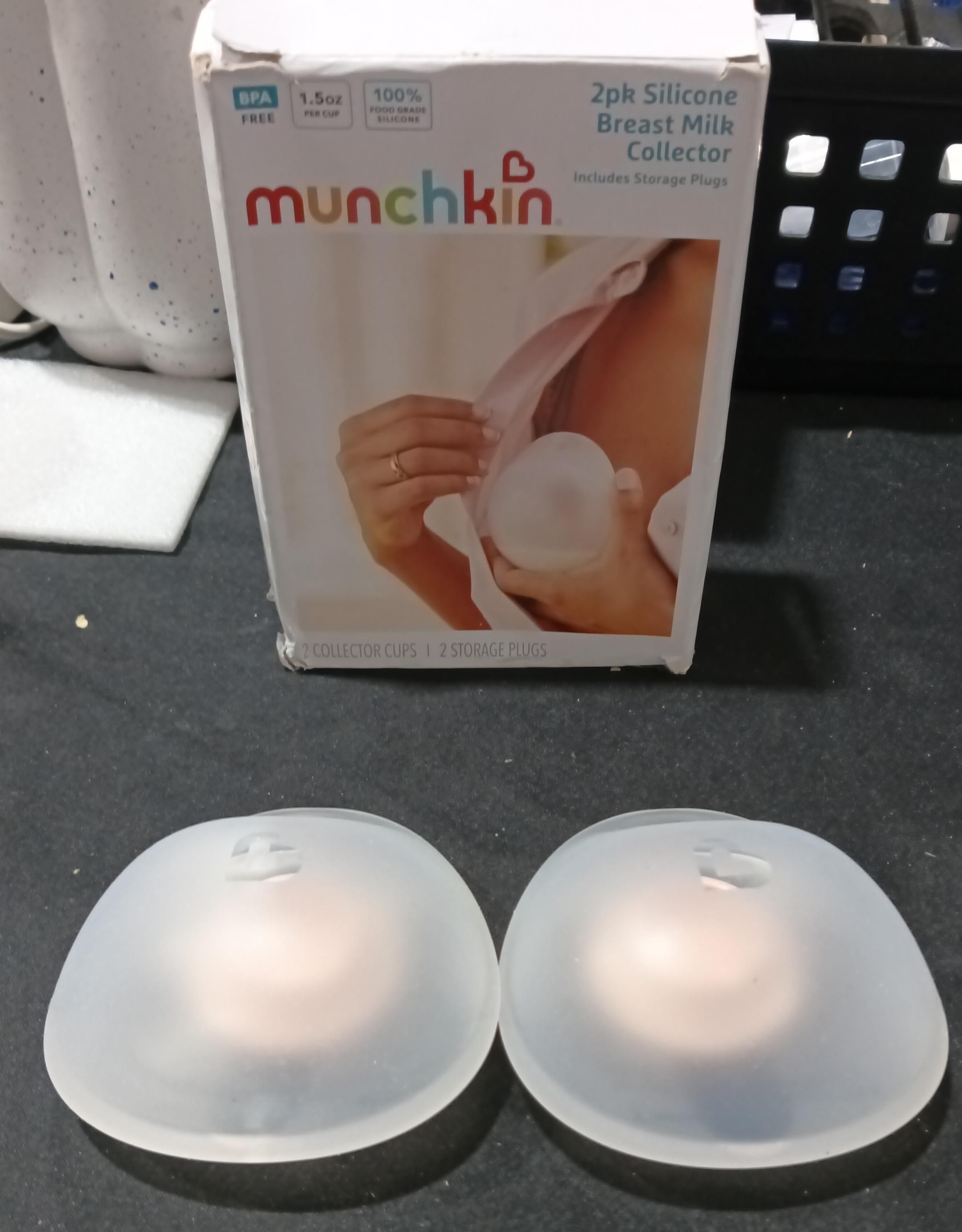 Munchkin - Vasos colectores de leche materna 