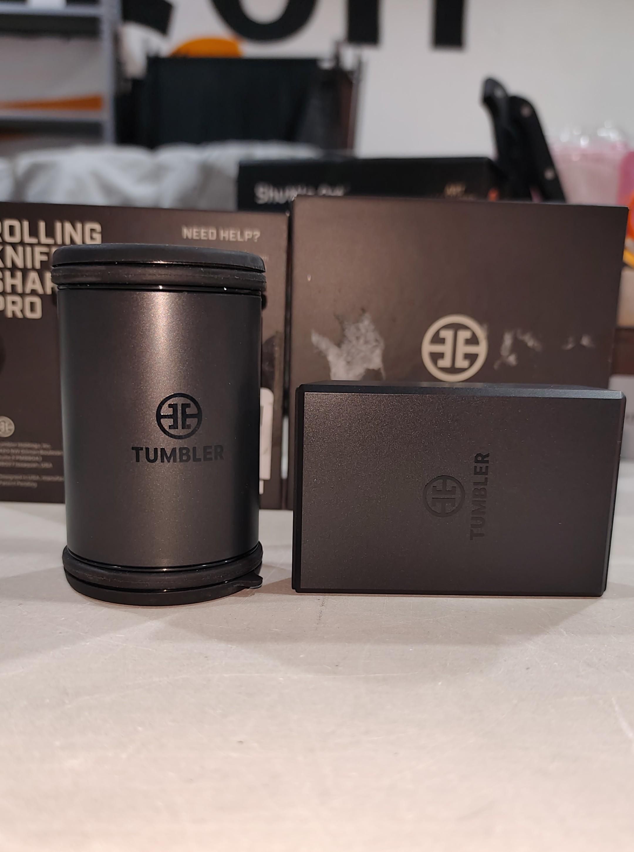 Tumbler Rolling Knife Sharpener pro 