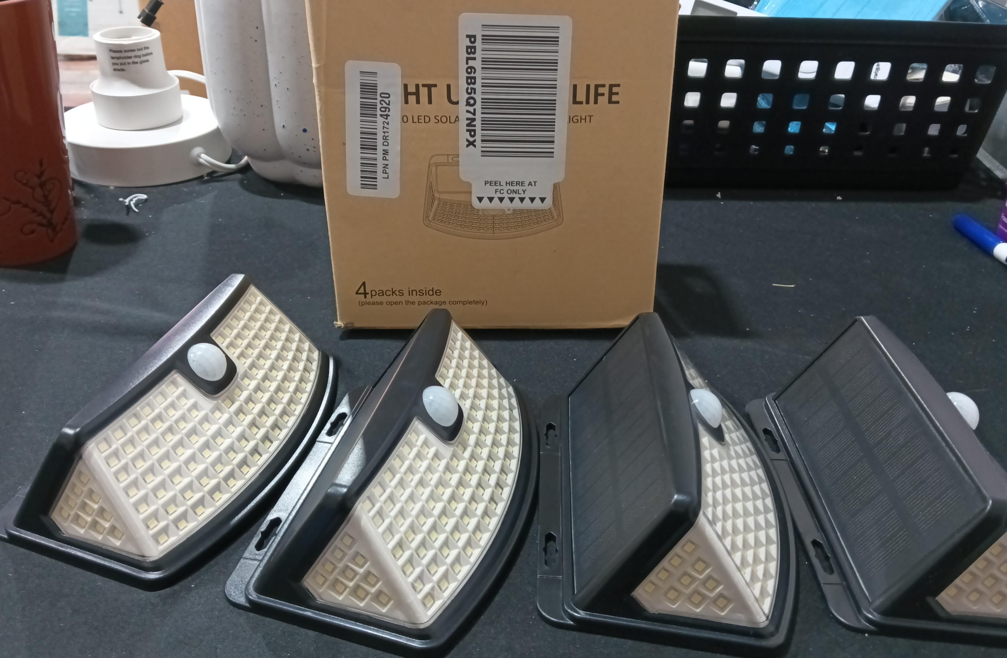 Nuevas luces solares con sensor de movimiento Aootek