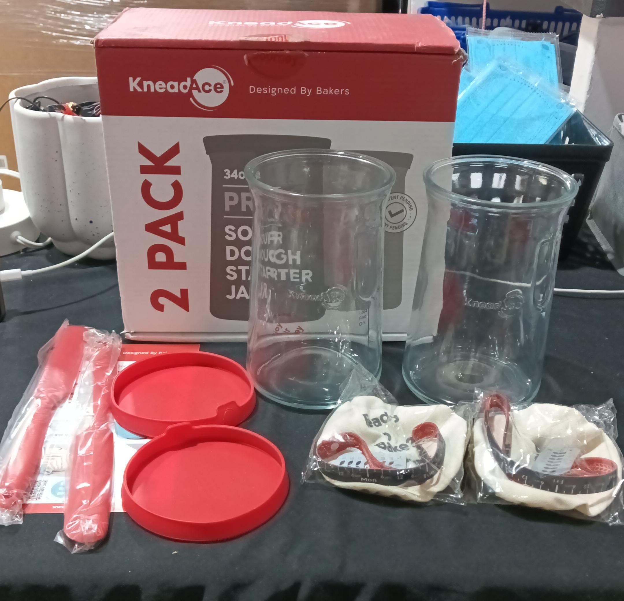Kit de arranque de masa madre Pro KNEADACE