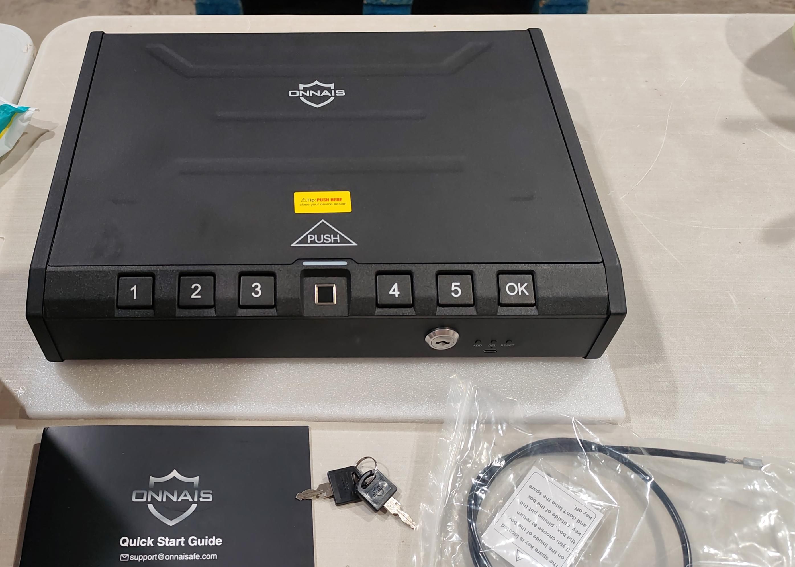 Caja Fuerte Biométrica ONNAIS