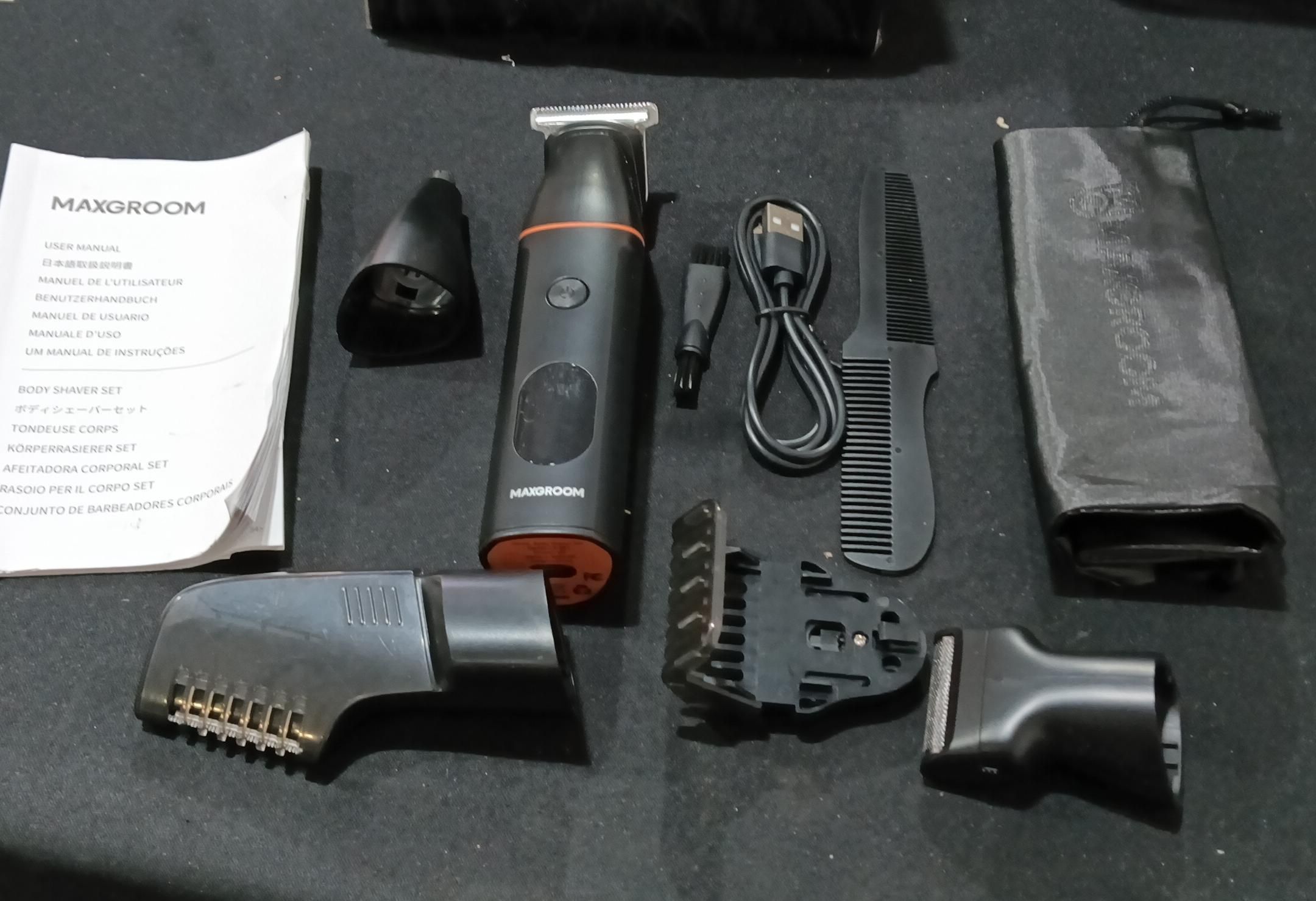 MAXGROOM 4 en 1 Kit de Rasuradoras para Hombre
