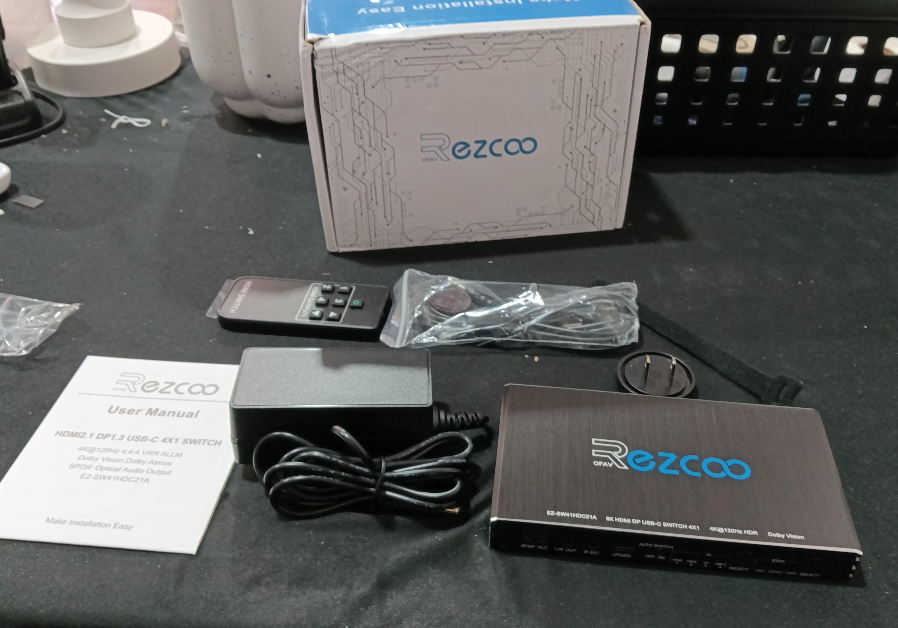 Conmutador HDMI 8K 4x1