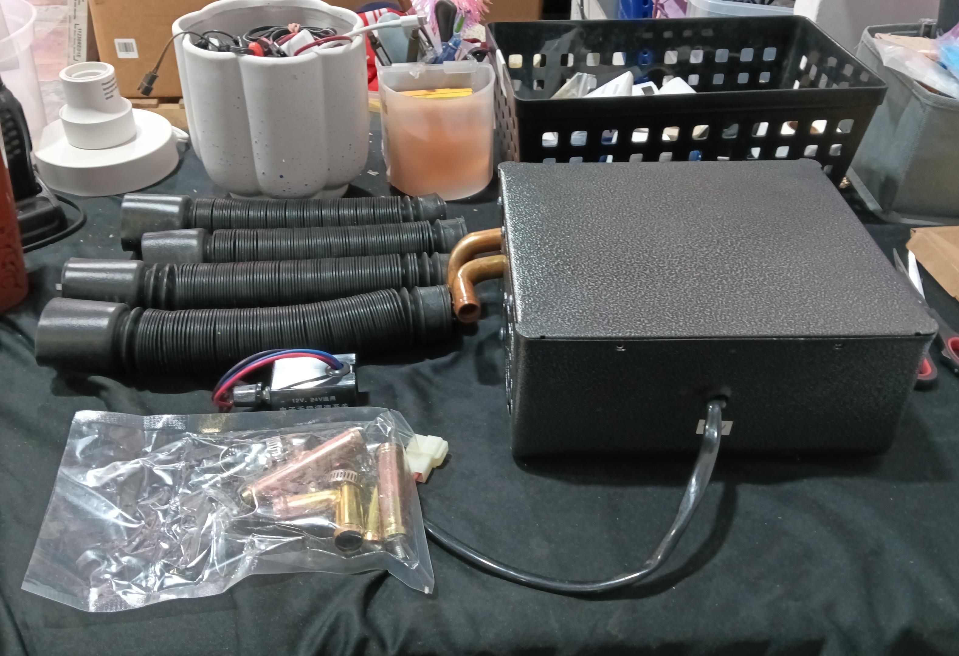 Calentador de 12V y 4 Puertos