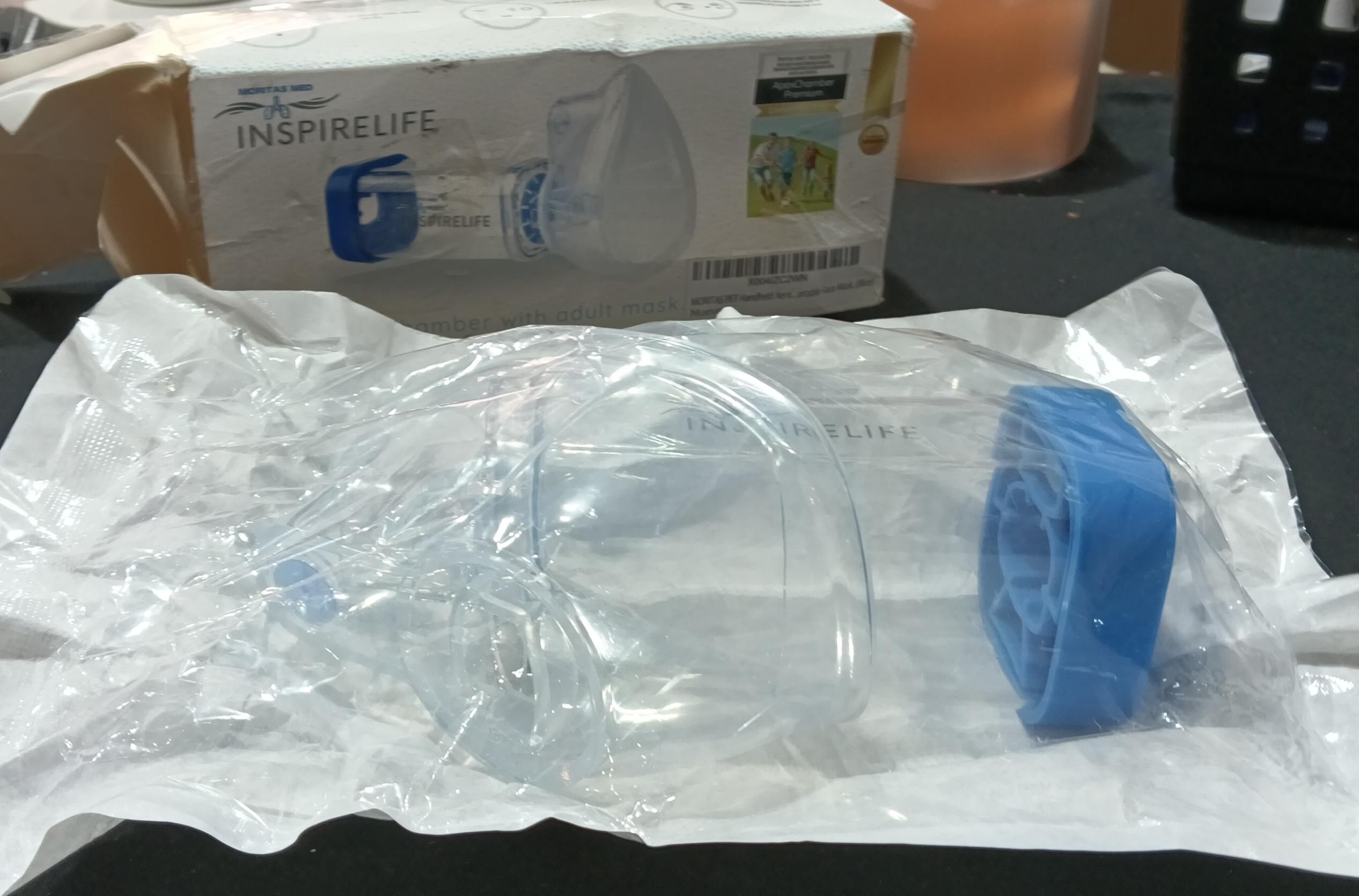 Espaciador Aerochamber portátil para inhalador