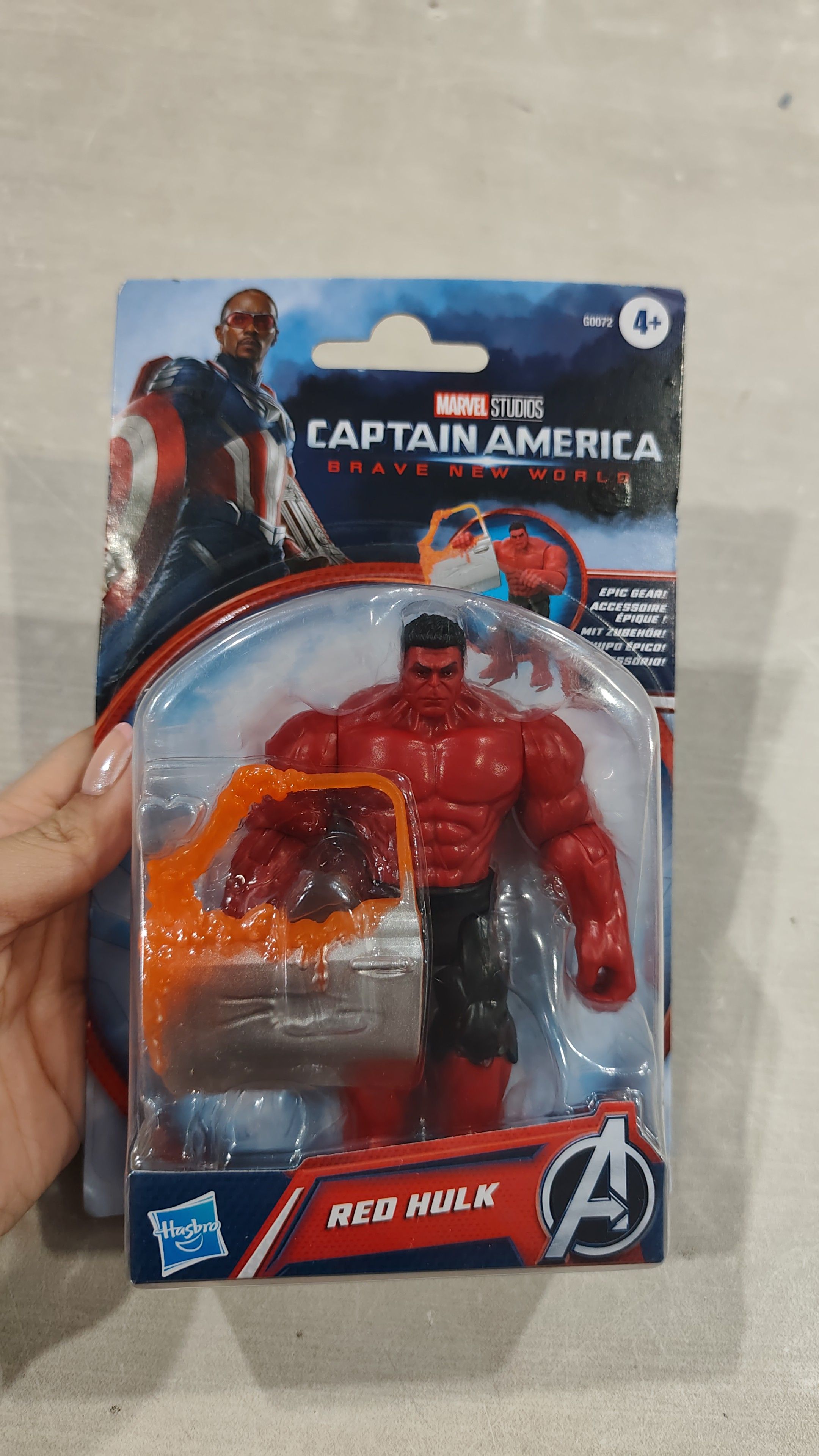 Marvel Avengers Epic Hero Series Hulk Rojo