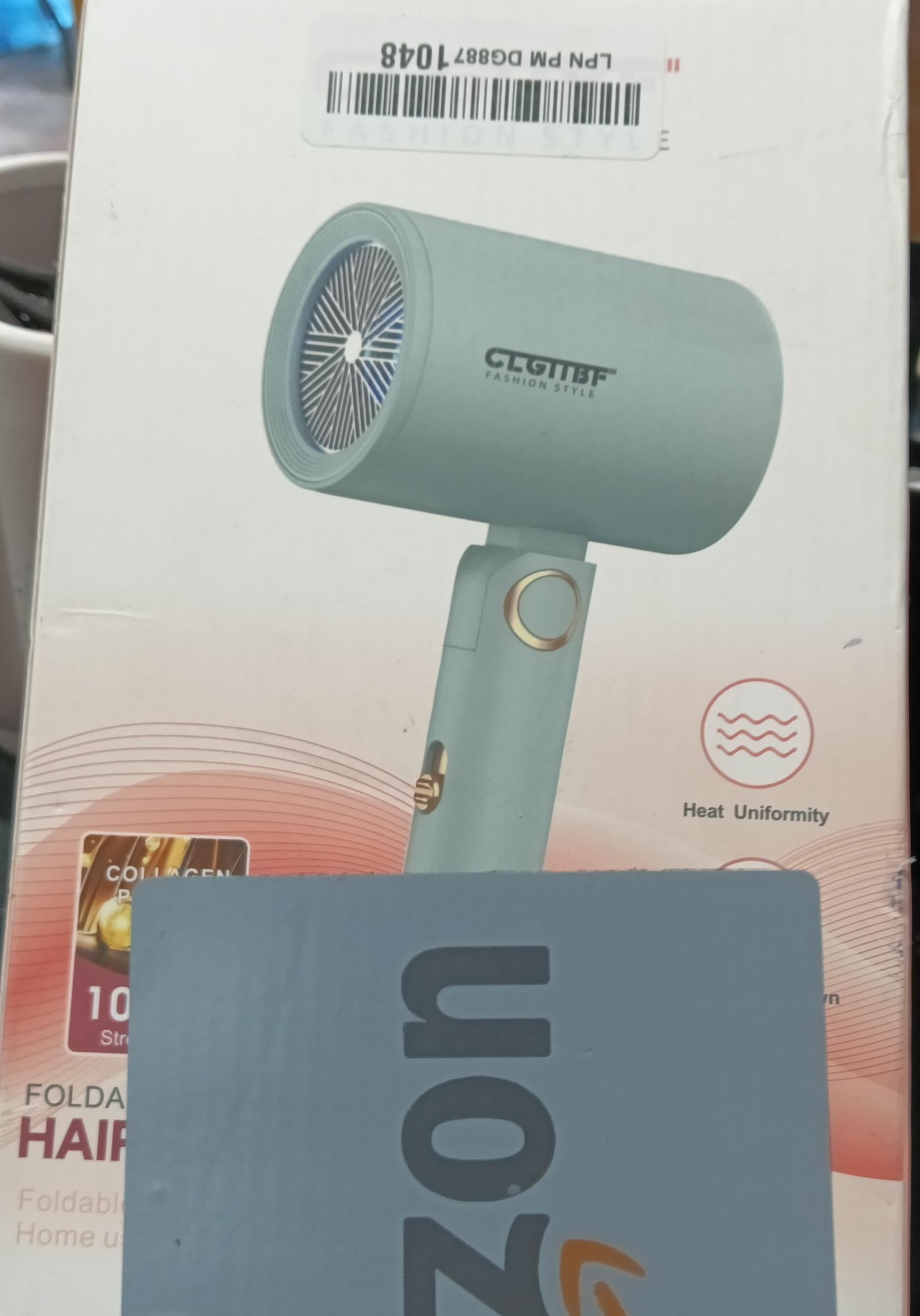 Secador de pelo portátil 
