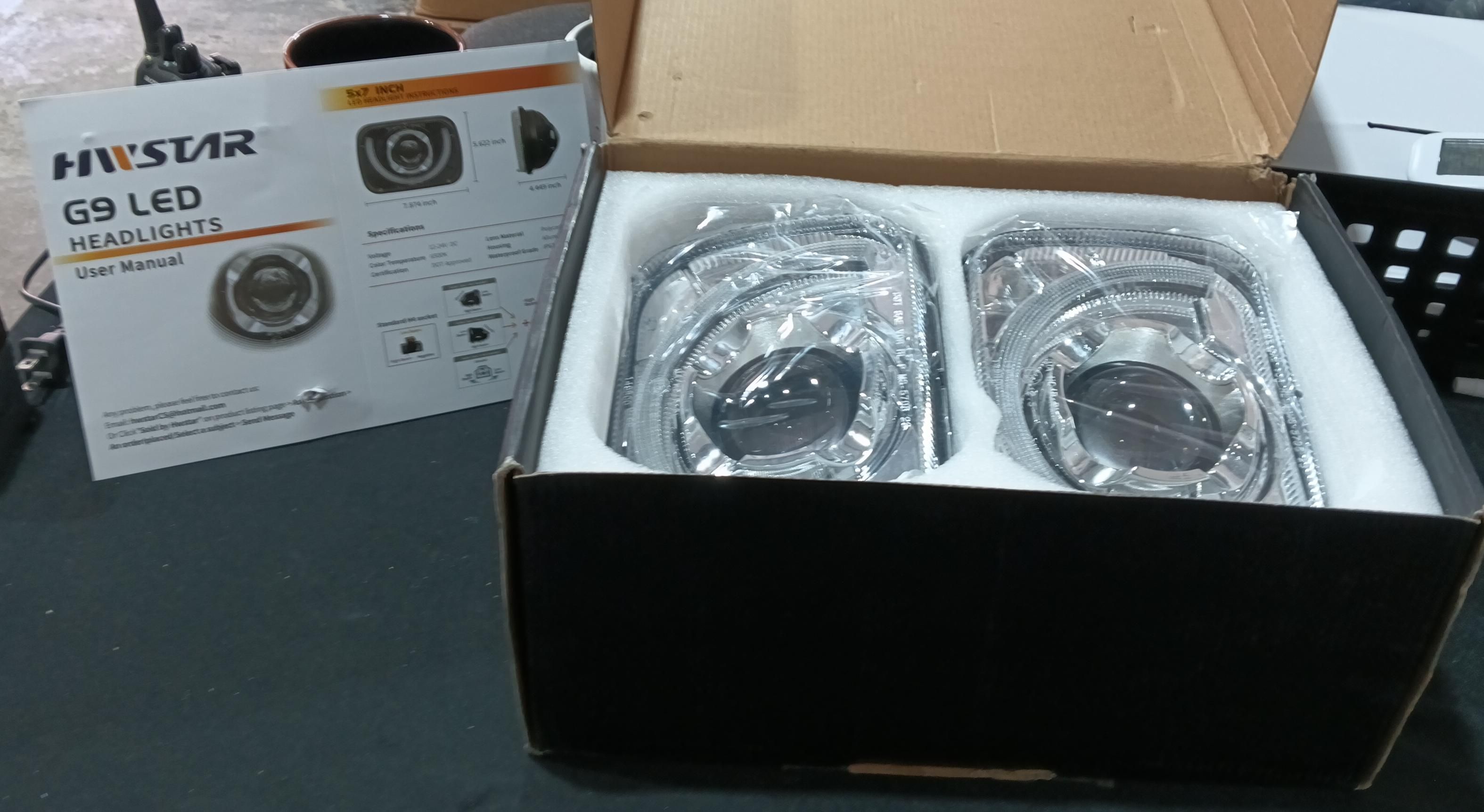 HWSTAR - Faros delanteros LED 