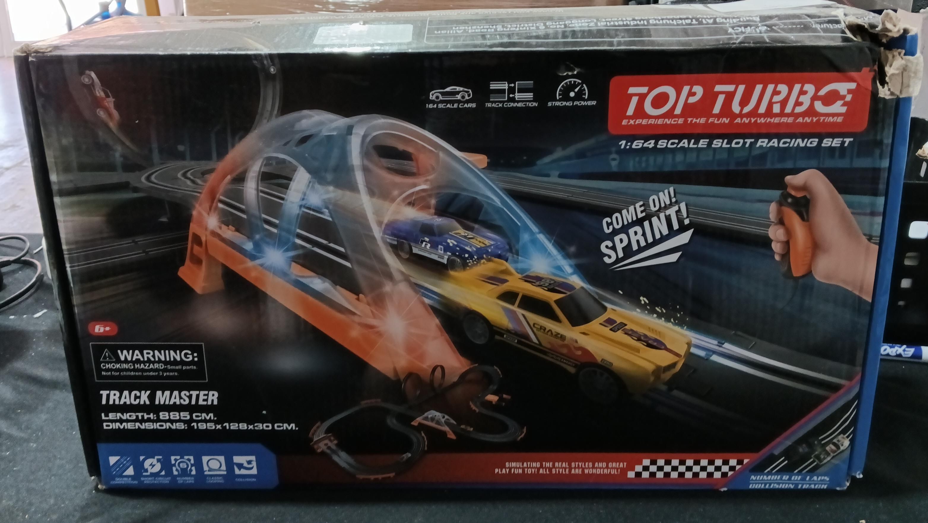 Juego de pista de carreras