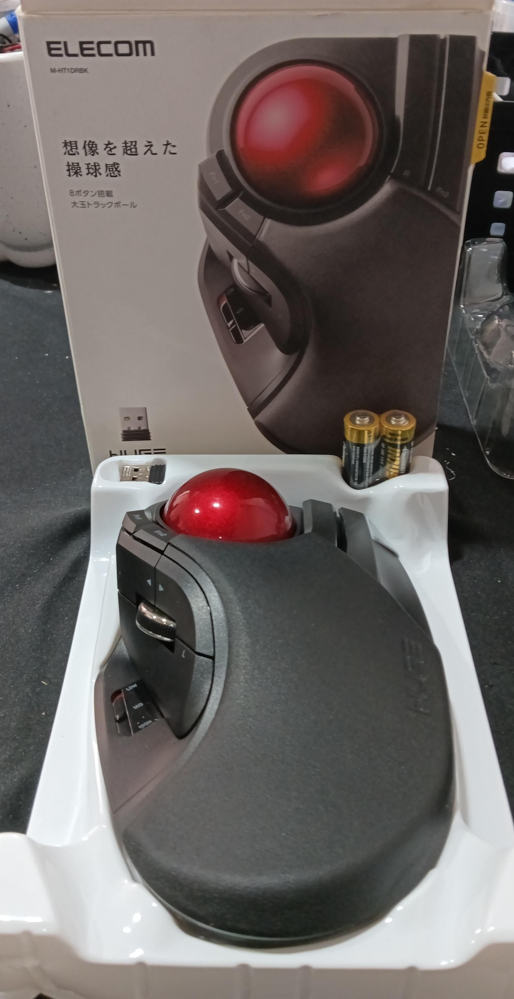 ELECOM M-HT1DRBK Mouse Inalámbrico