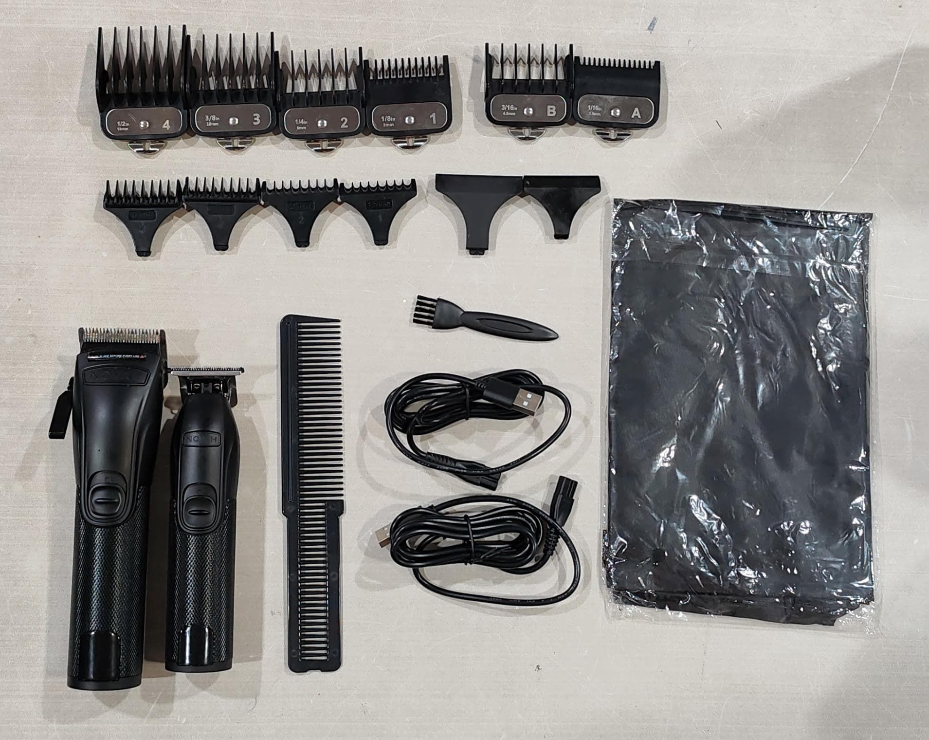 NOVAH Kit de corte de pelo profesional
