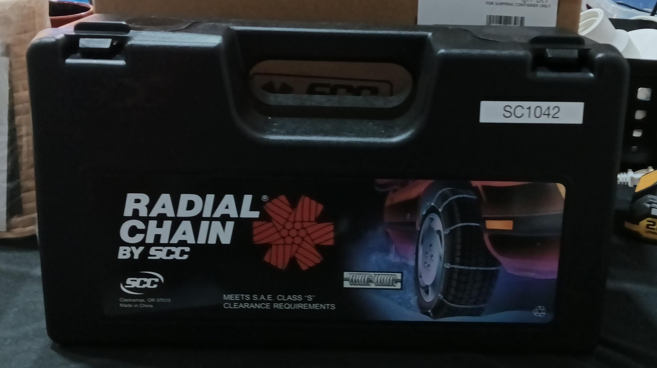 Juego De 2 Cadenas Radiales De Seguridad Para Neumáticos