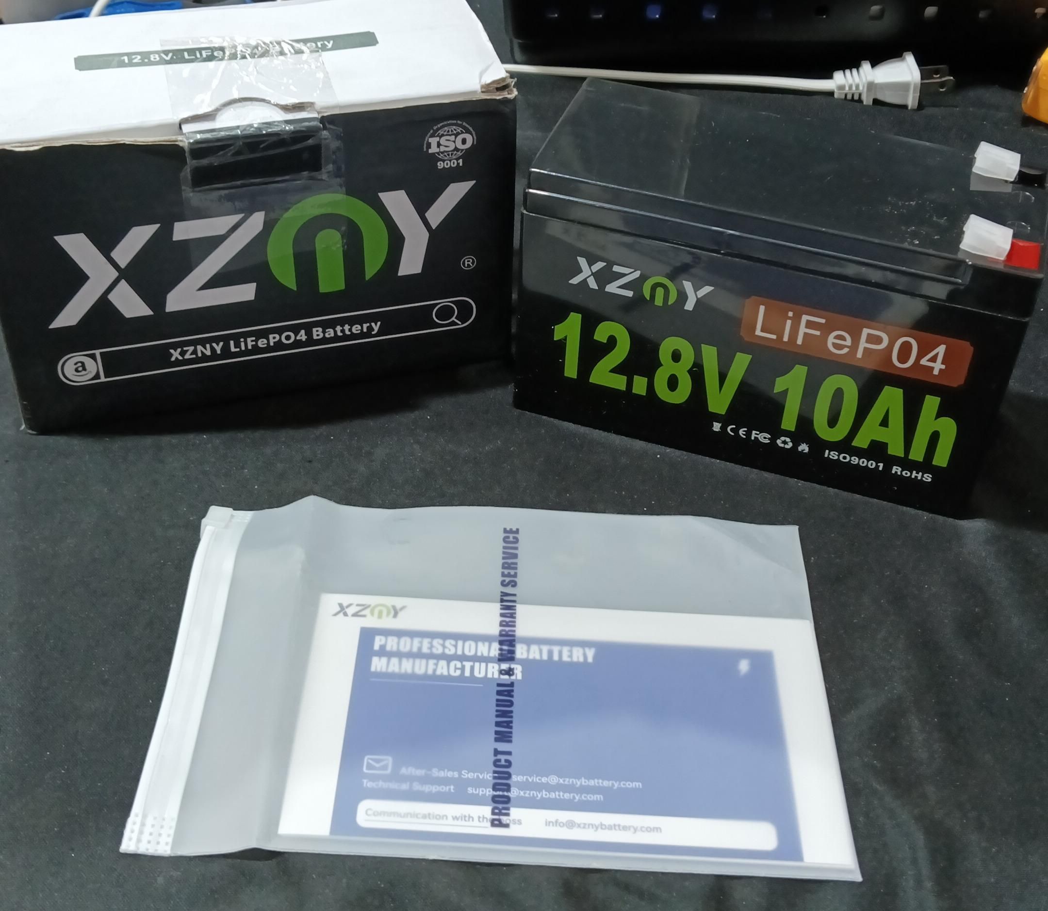 Batería LiFePO4 de 12 V, 10 Ah