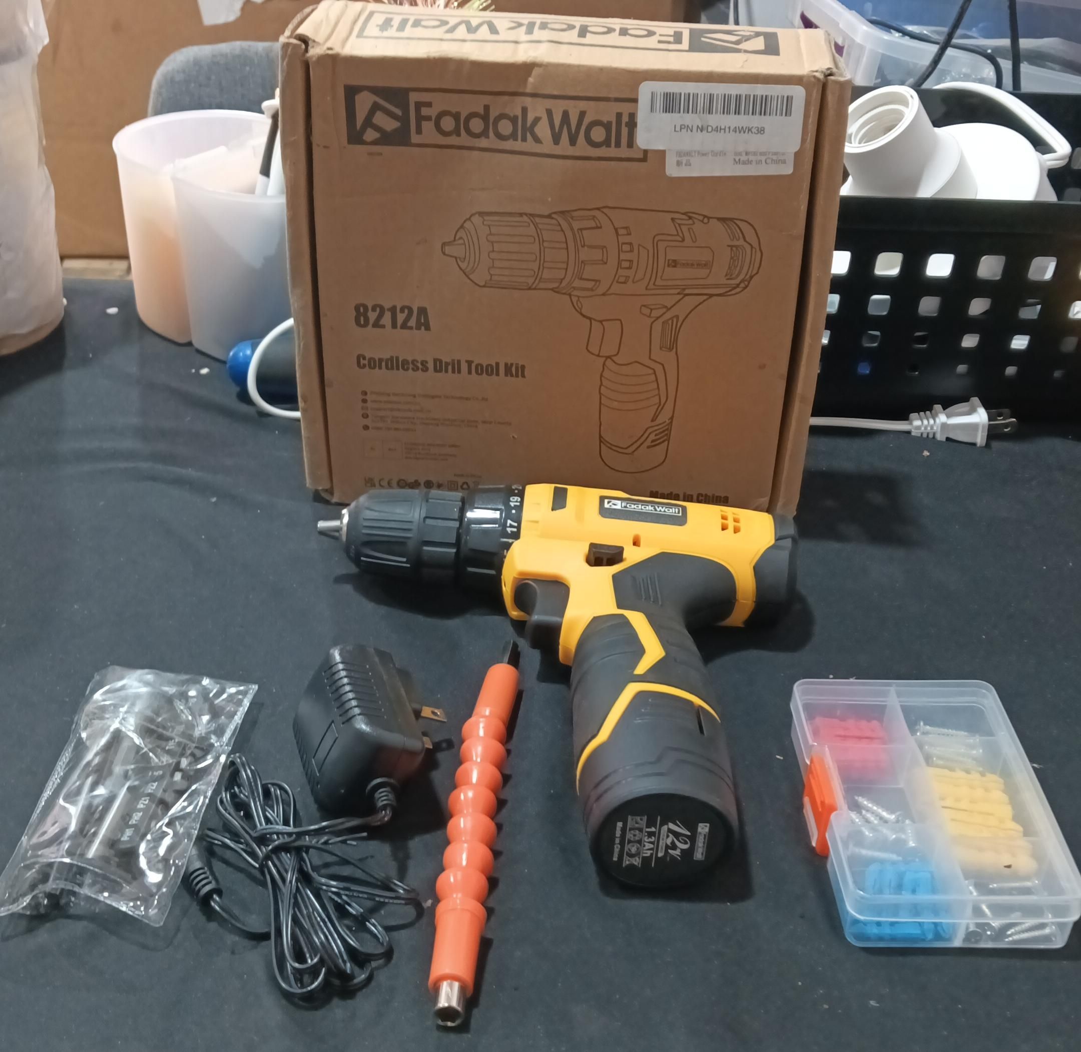 Juego de taladro inalambrico 12V