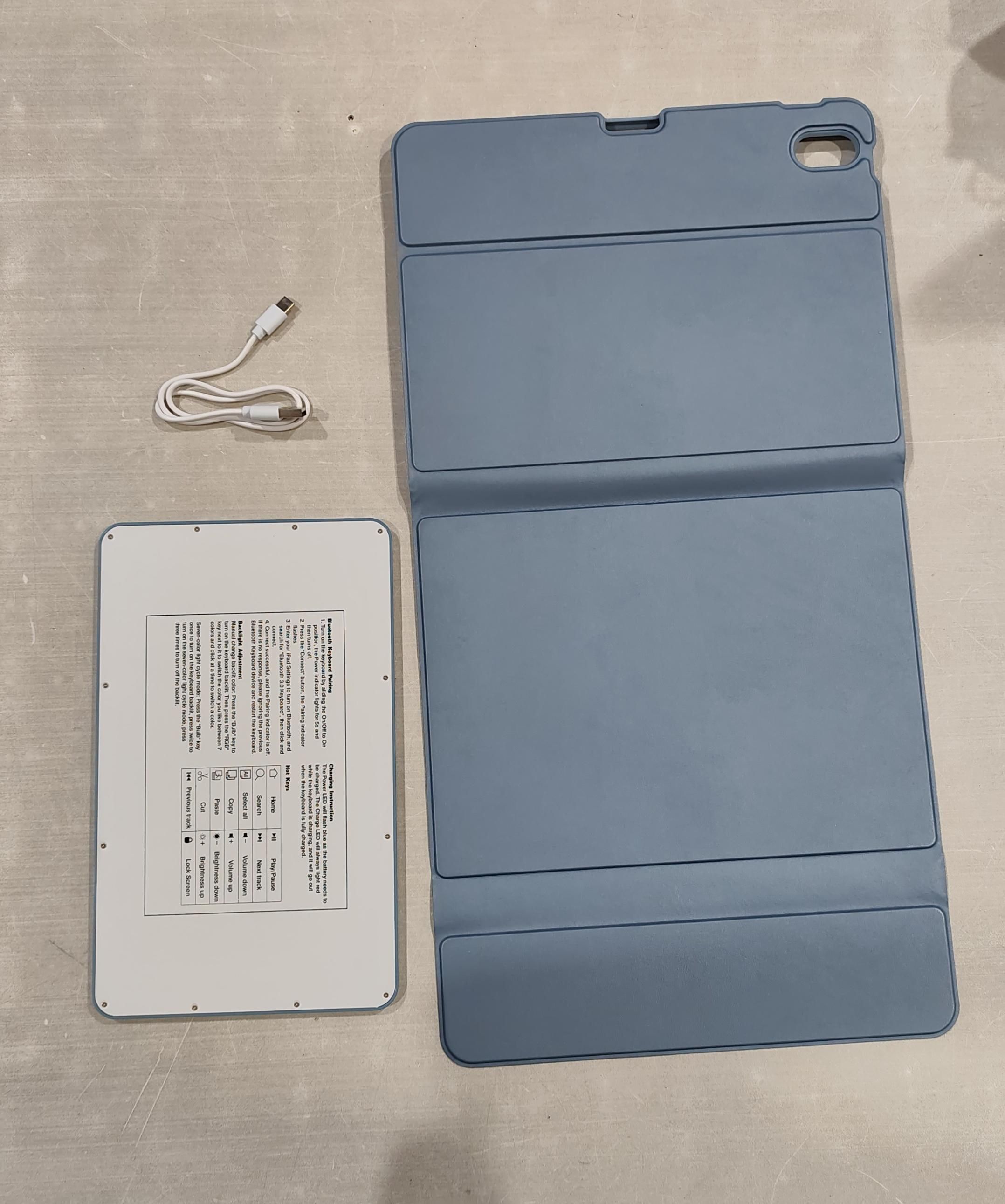Hamile - Funda para iPad de 11ª generación con teclado