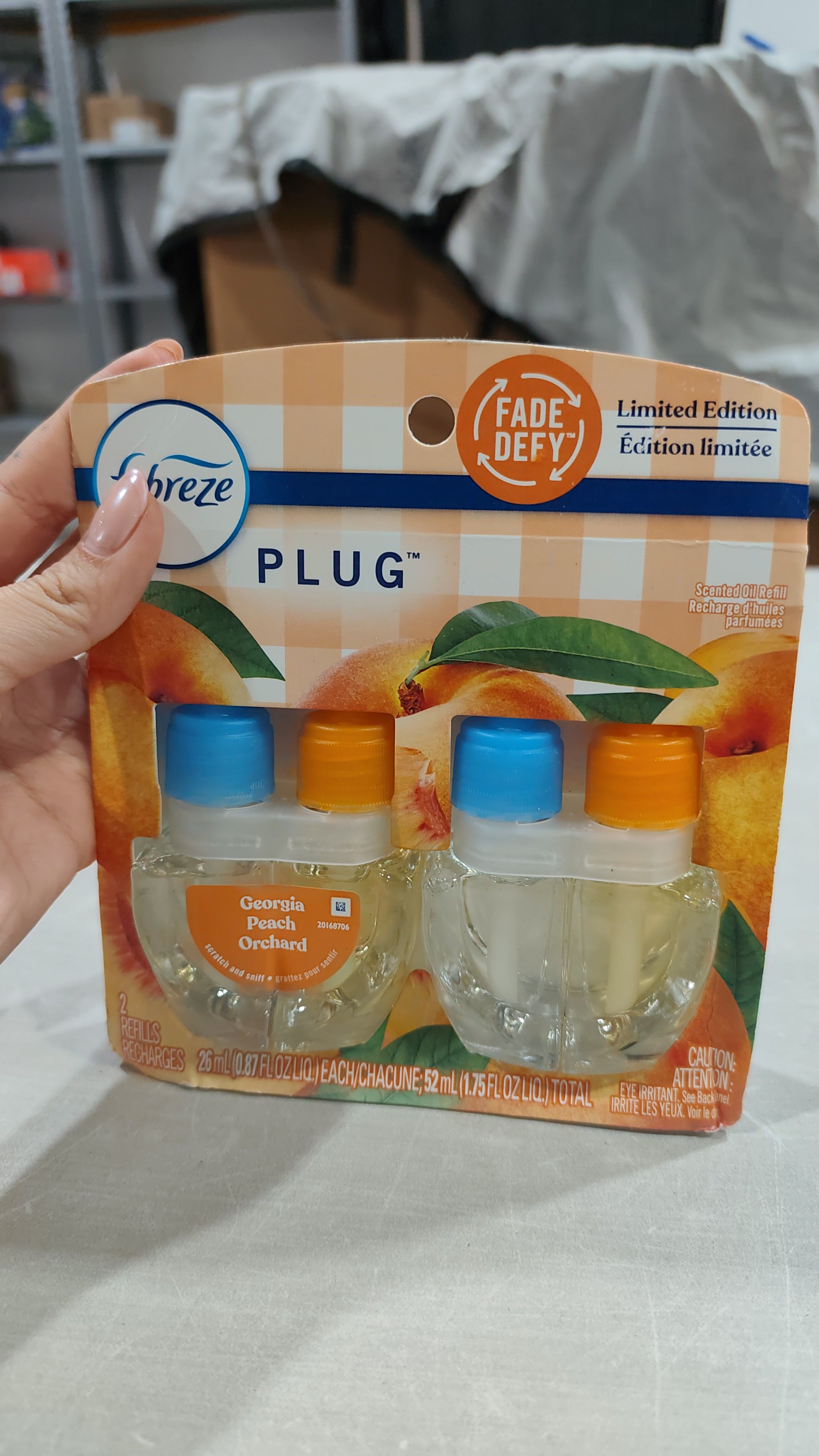 Repuesto Febreze Plug Fade Defy Linen & Sky 2 Unidades